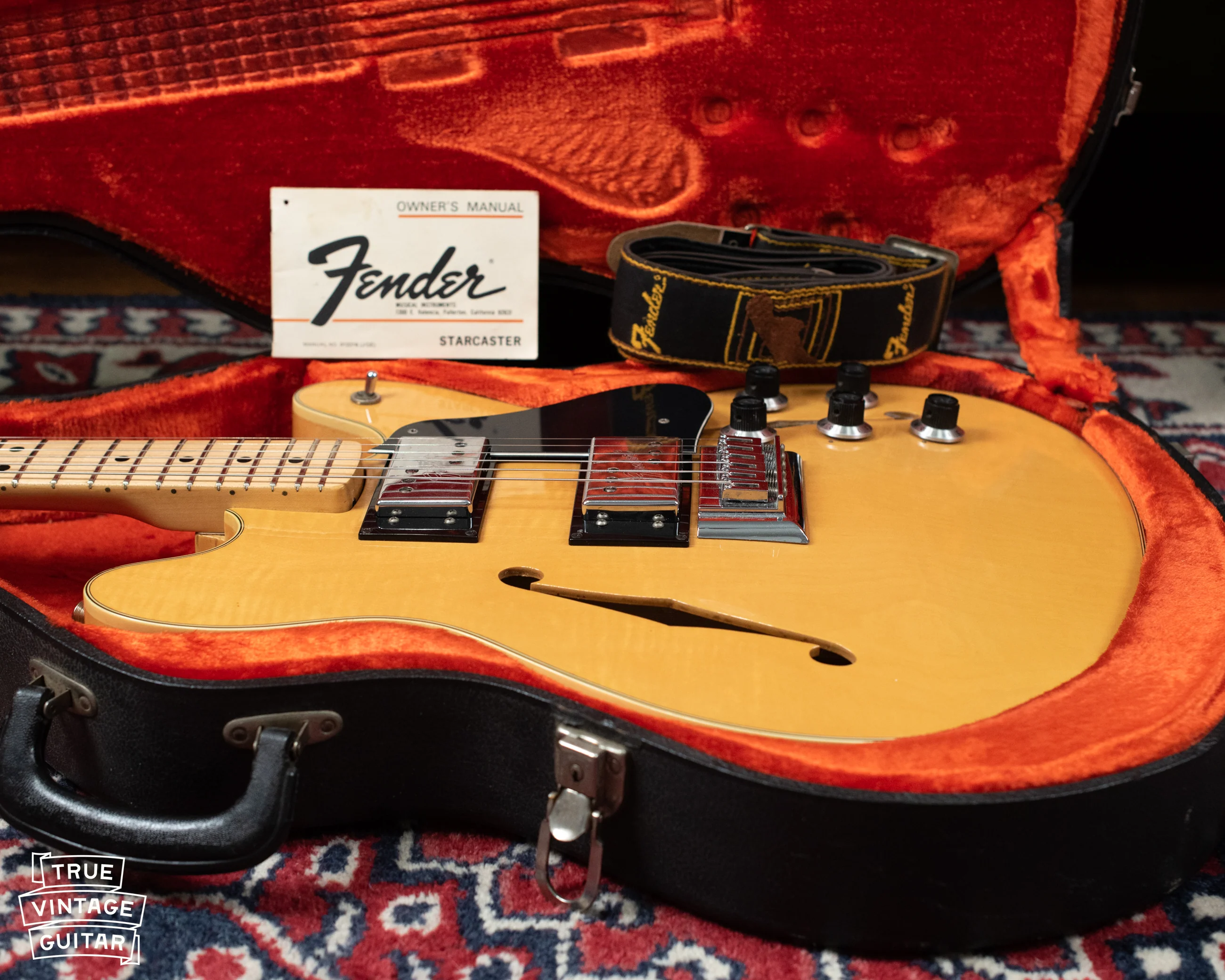 1976 Fender Starcaster Natural - Image 18