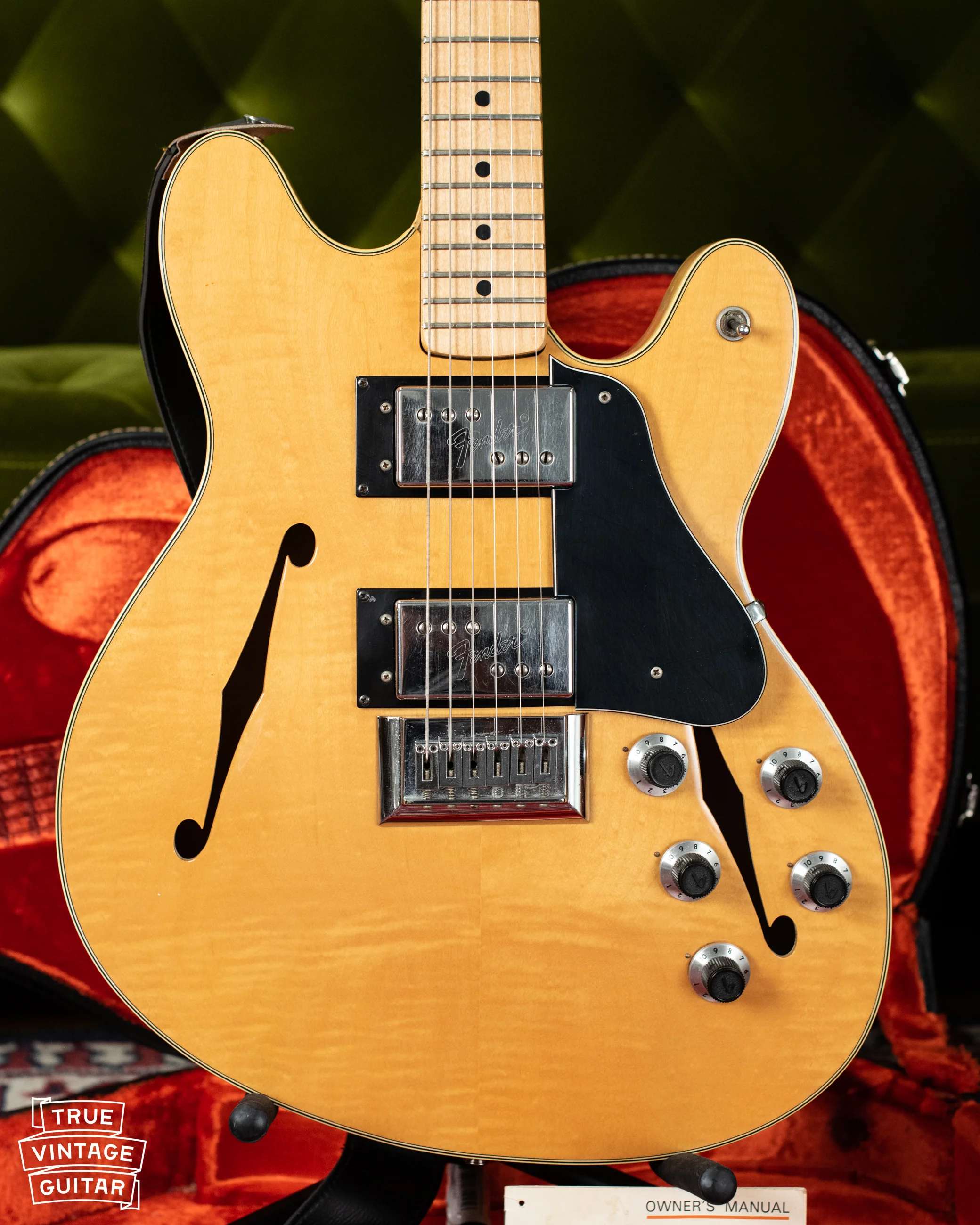 1976 Fender Starcaster Natural - Image 2