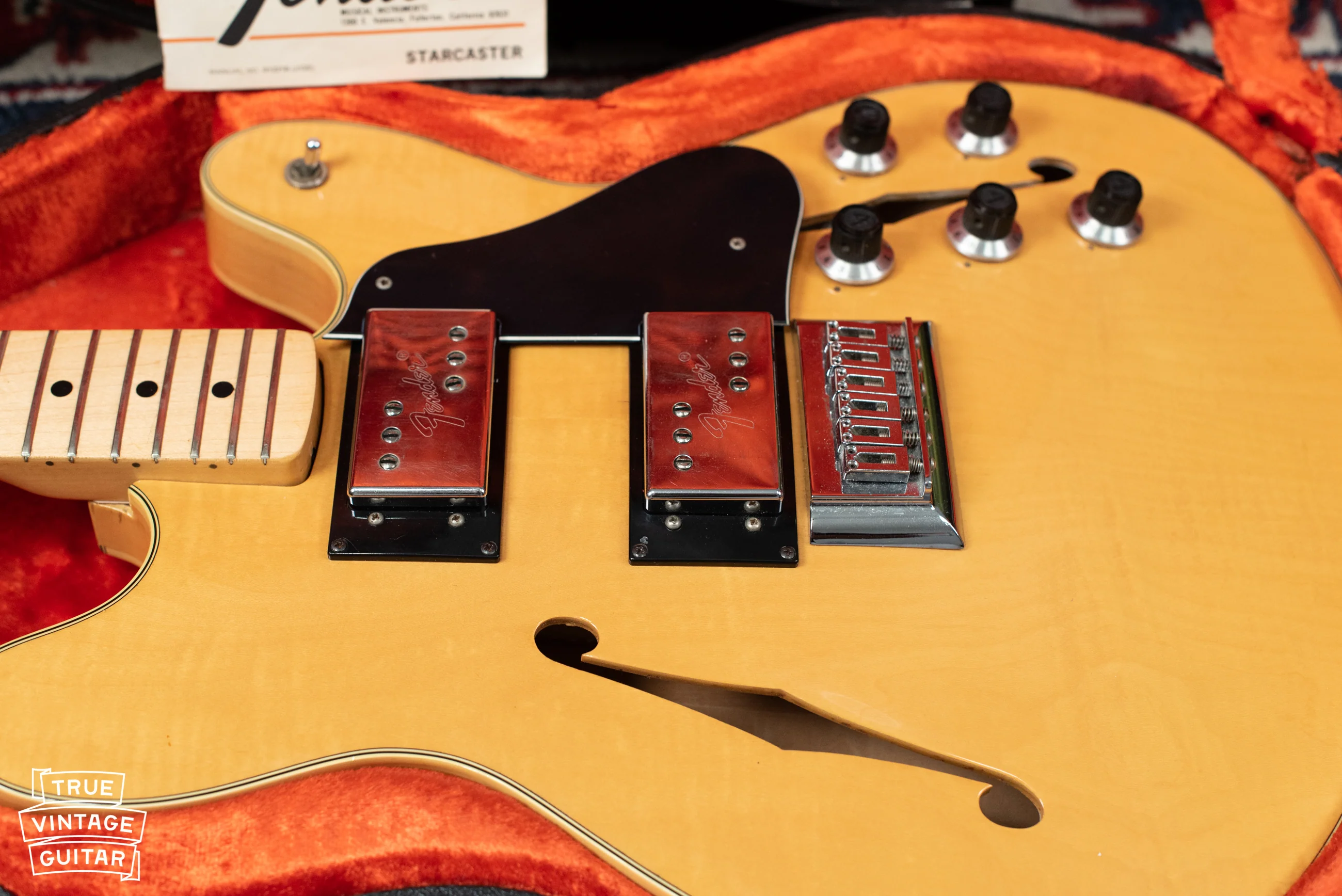 1976 Fender Starcaster Natural - Image 21