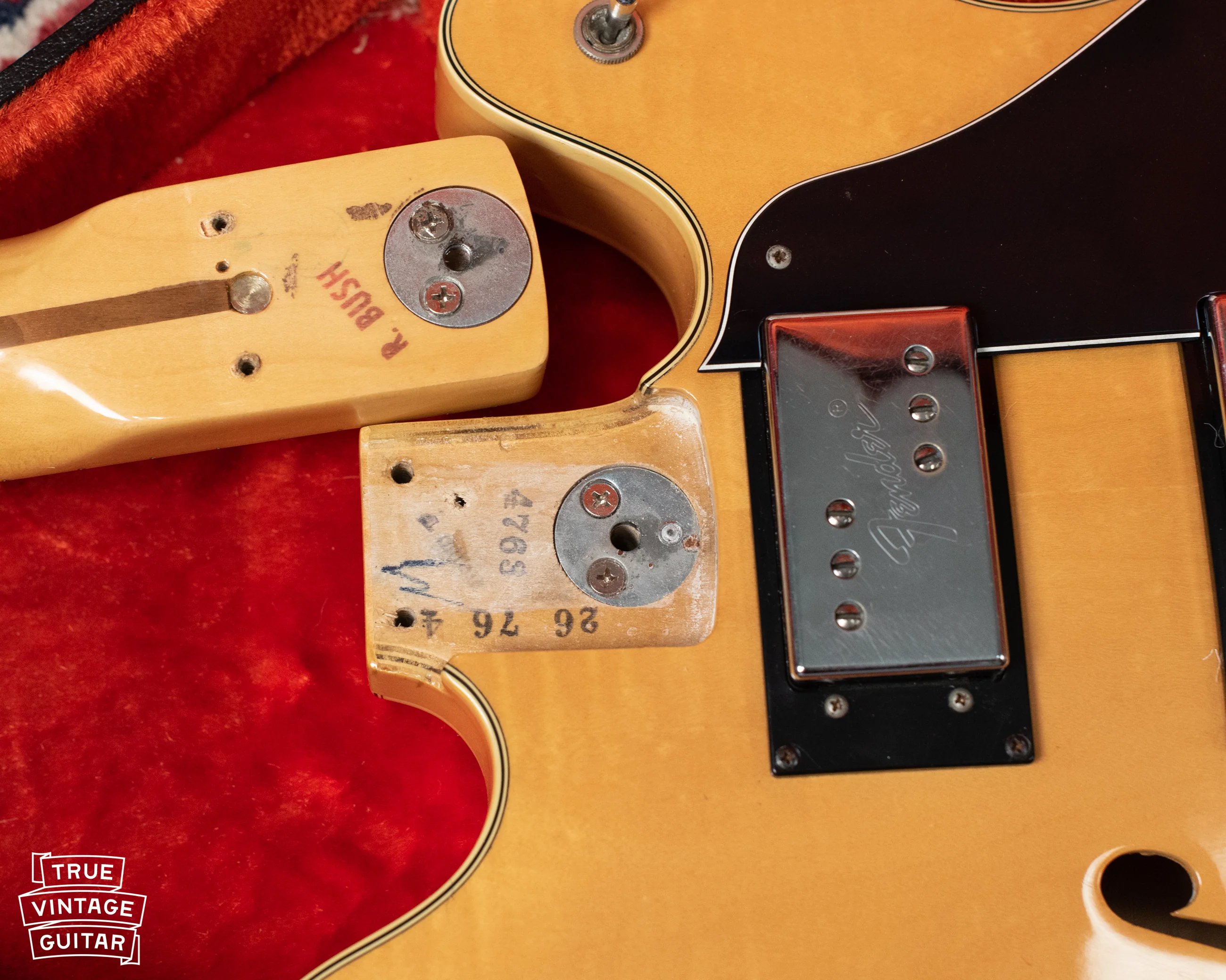 1976 Fender Starcaster Natural - Image 25
