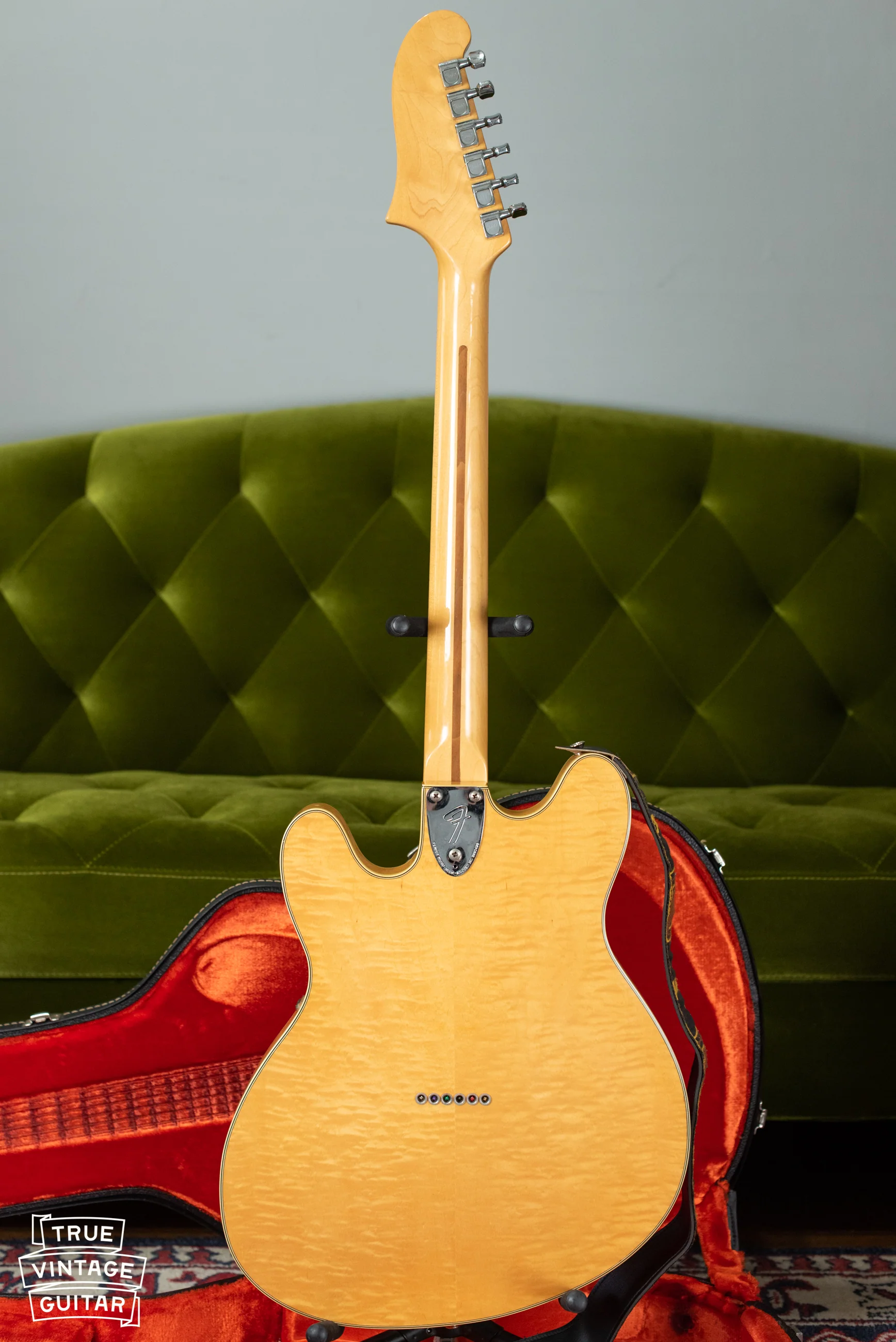 1976 Fender Starcaster Natural - Image 4