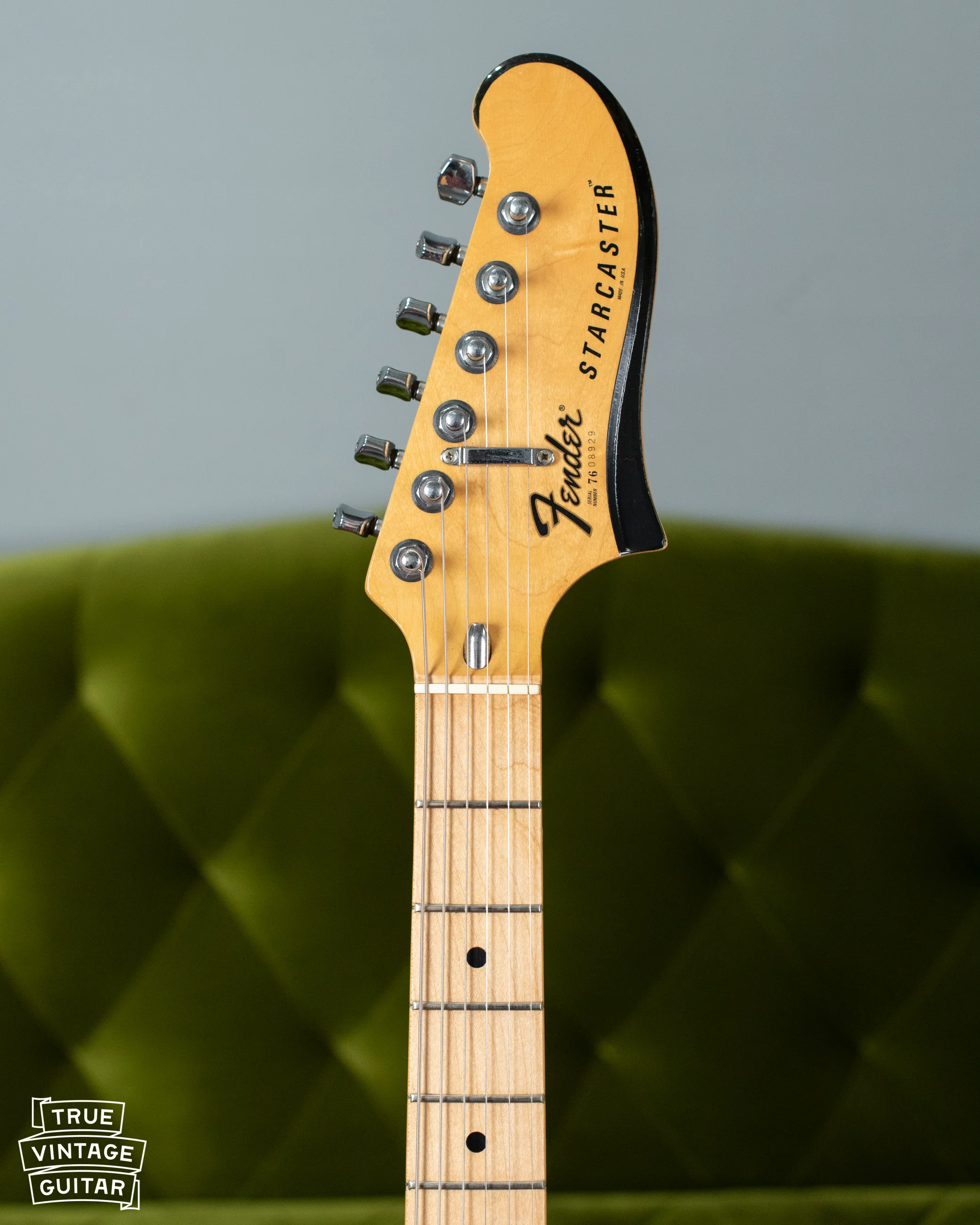 1976 Fender Starcaster Natural - Image 5