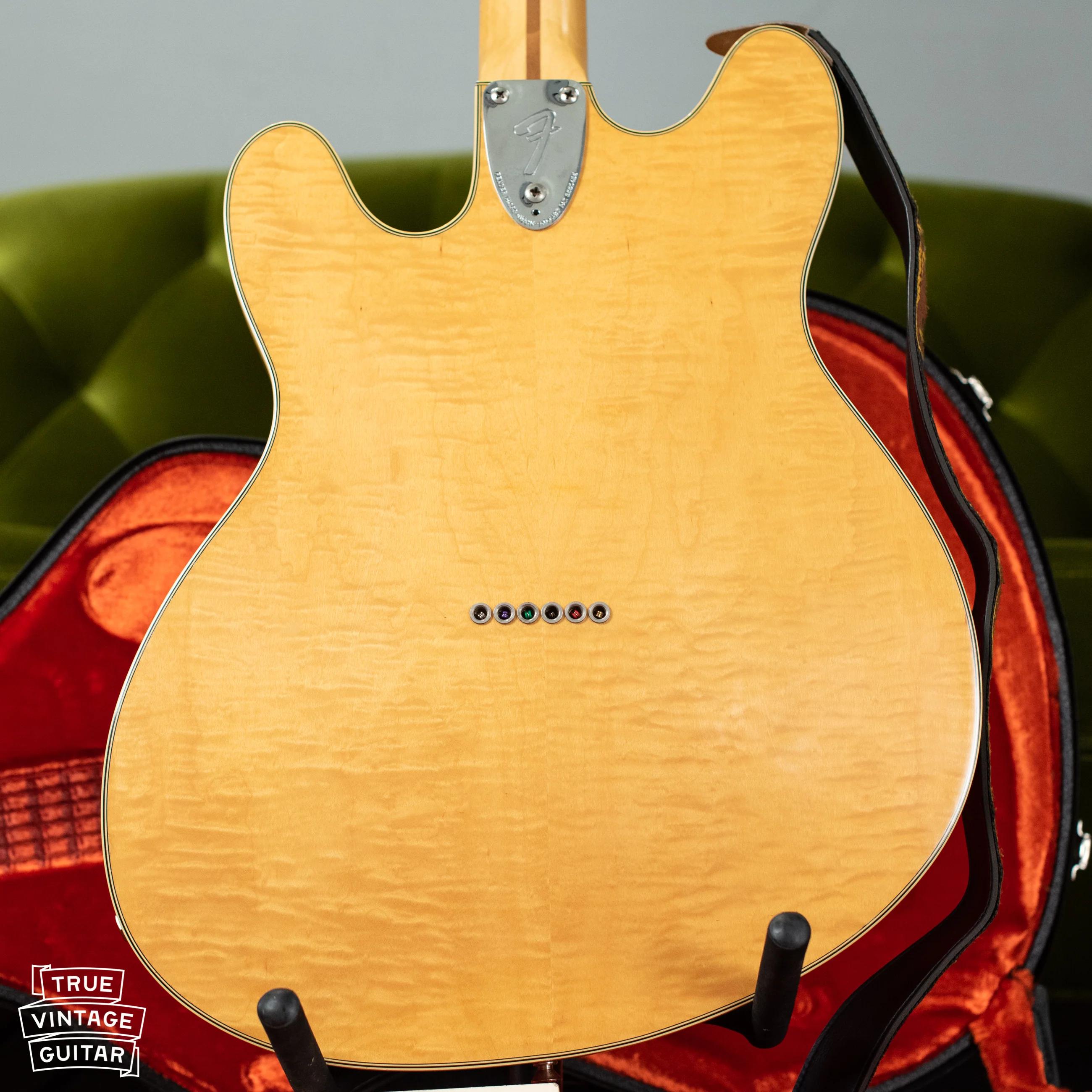 1976 Fender Starcaster Natural - Image 9