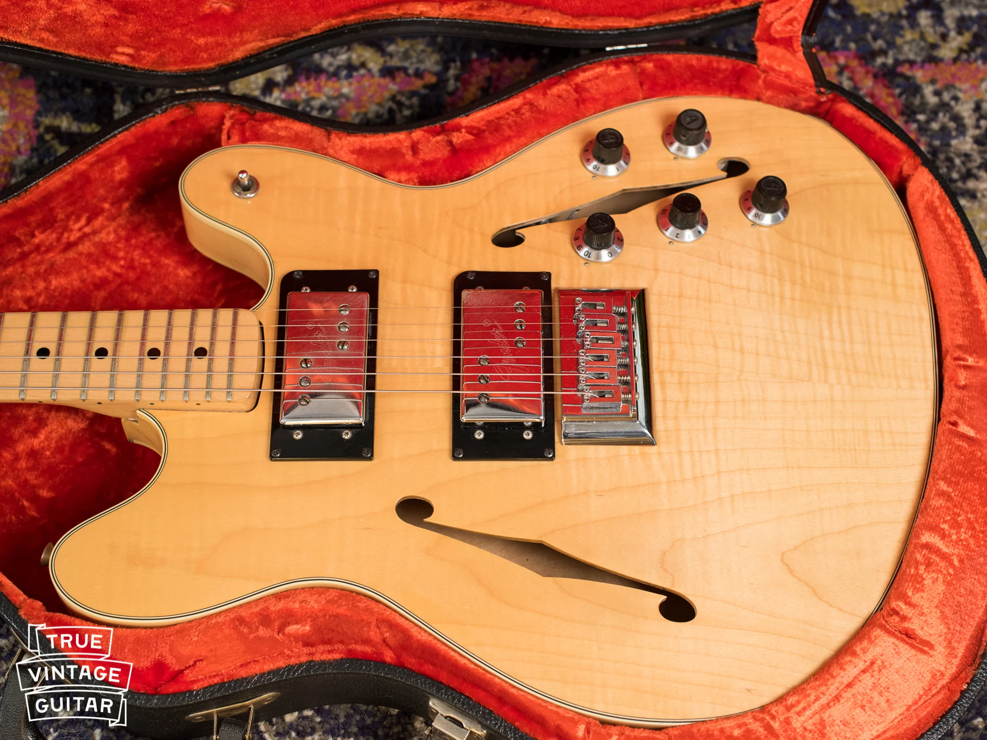 1976 Fender Starcaster Natural - Image 3