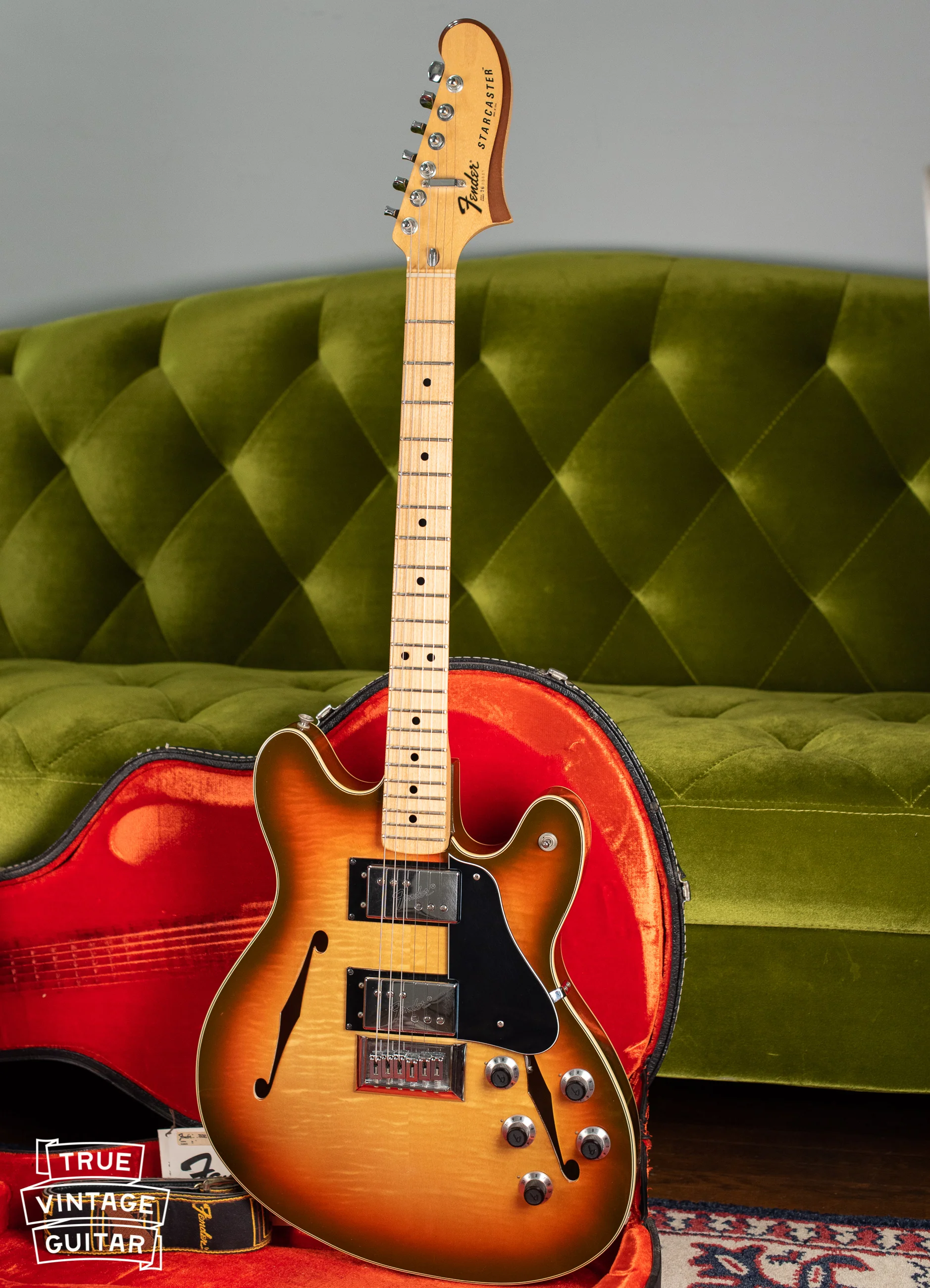 1976 Fender Starcaster Sunburst - Image 2