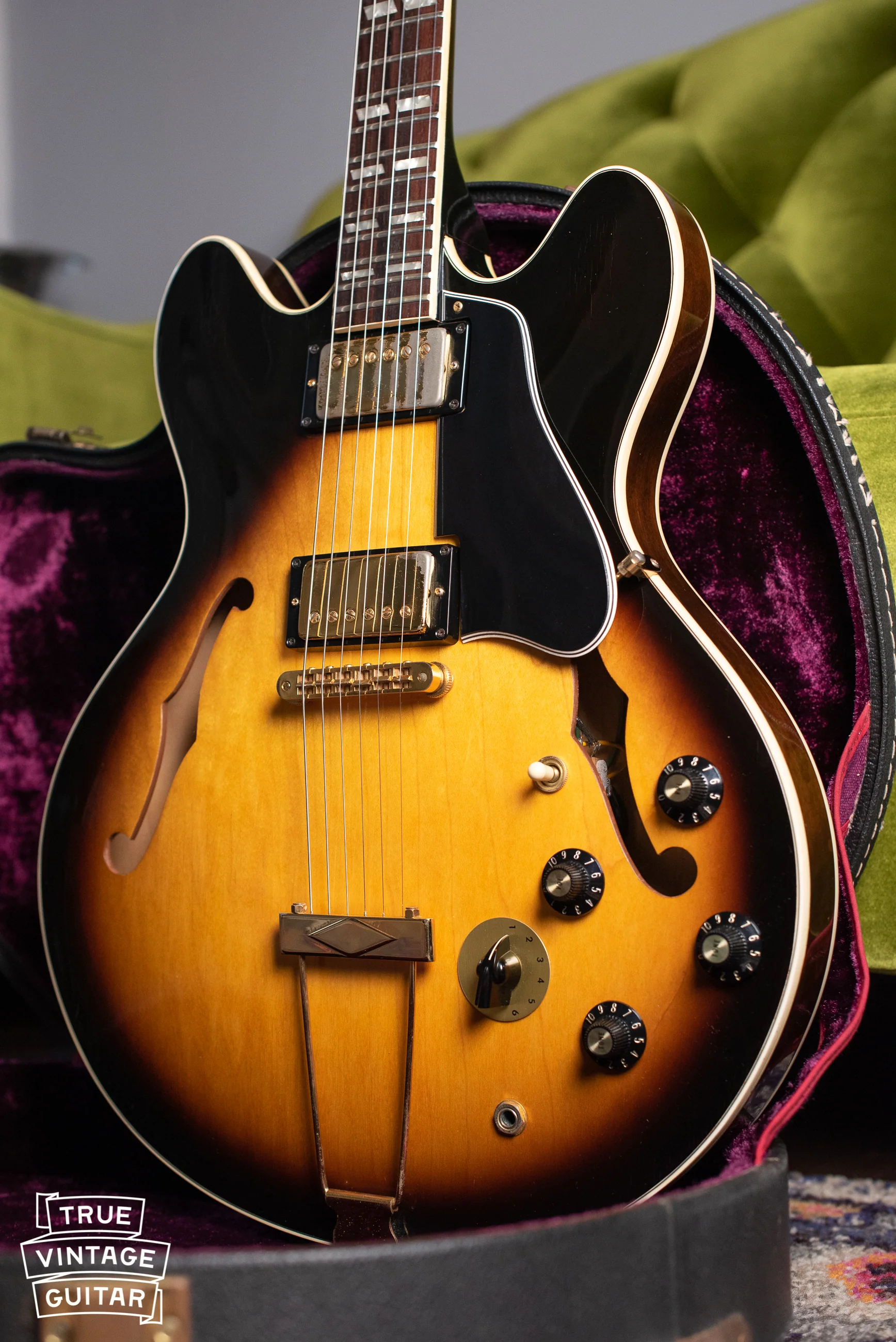1976 Gibson ES-345 TD Sunburst - Image 5