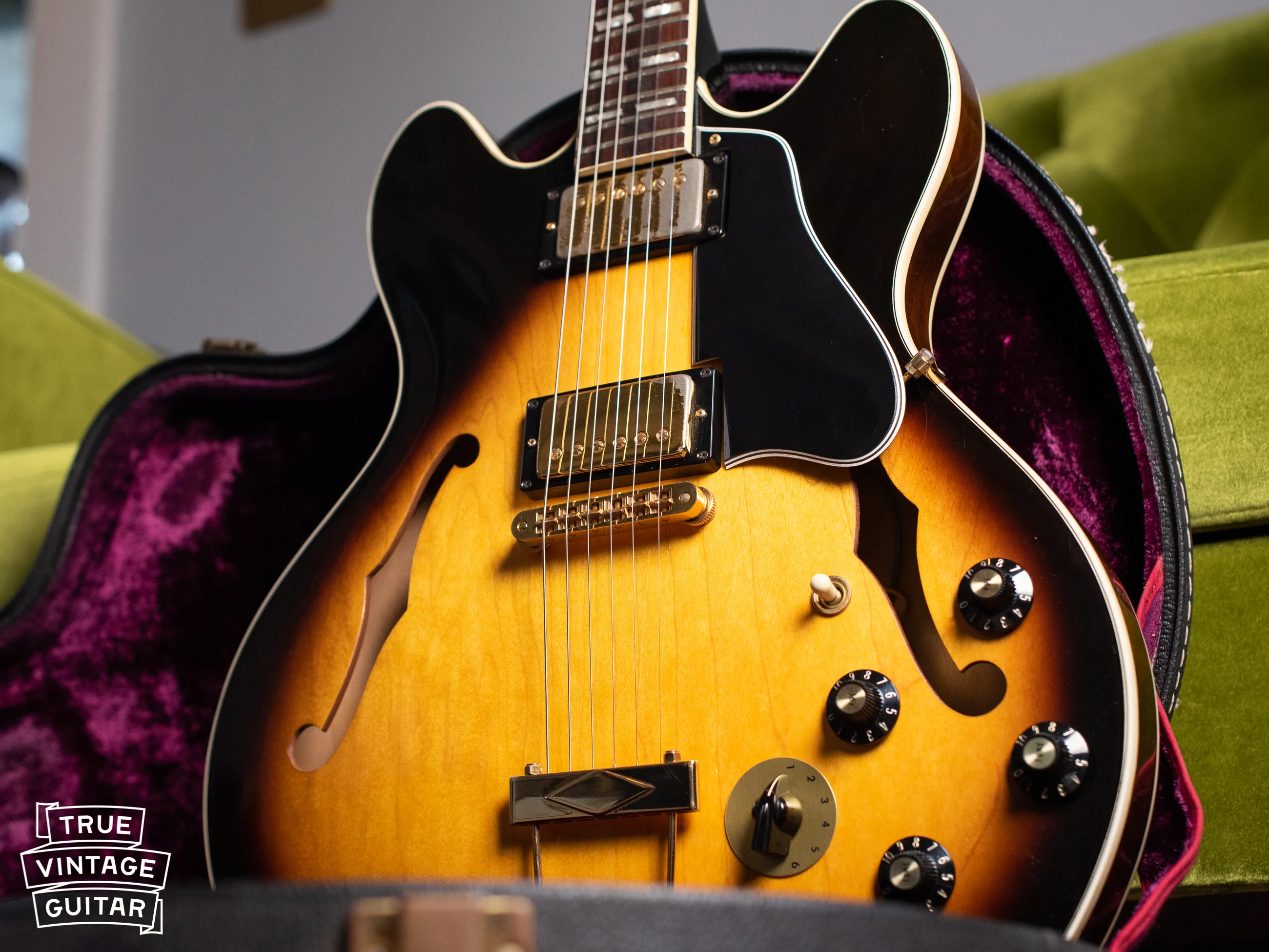 1976 Gibson ES-345 TD Sunburst - Image 6