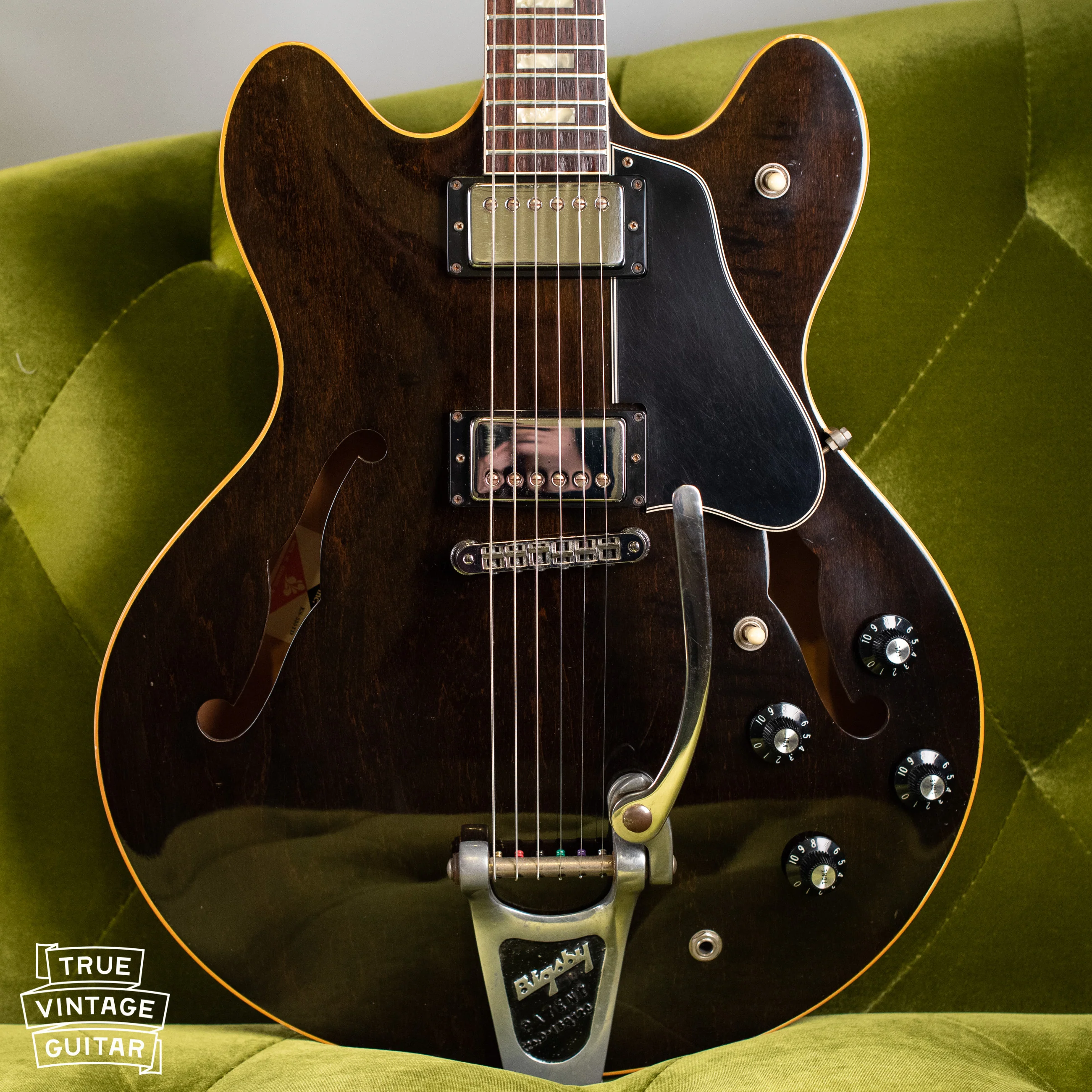 1977 Gibson ES-335 TD Walnut - Image 3