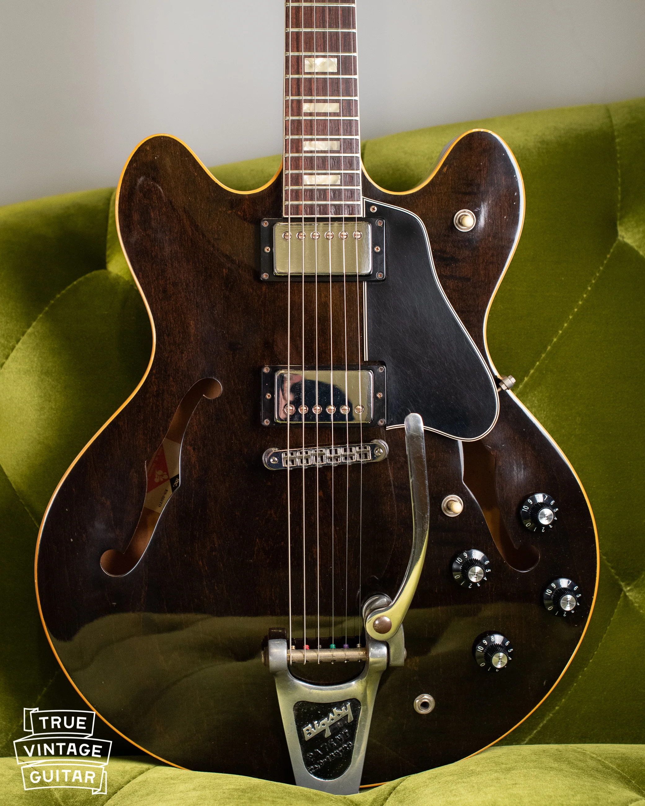 1977 Gibson ES-335 TD Walnut - Image 4