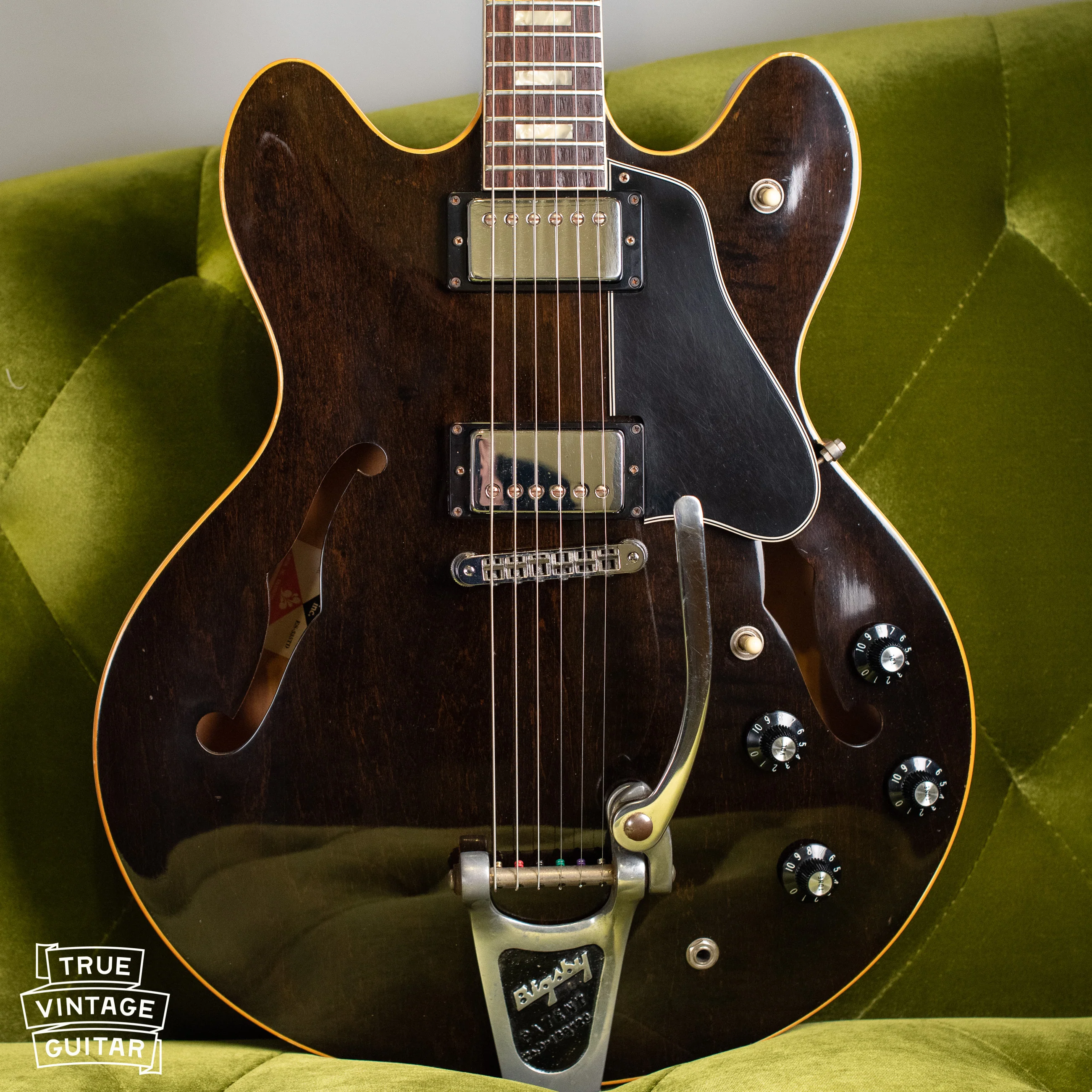 1977 Gibson ES-335 TD Walnut - Image 5