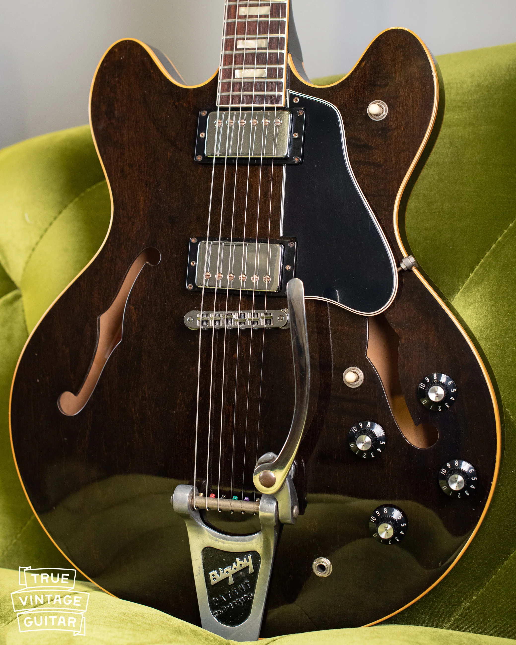 1977 Gibson ES-335 TD Walnut - Image 6