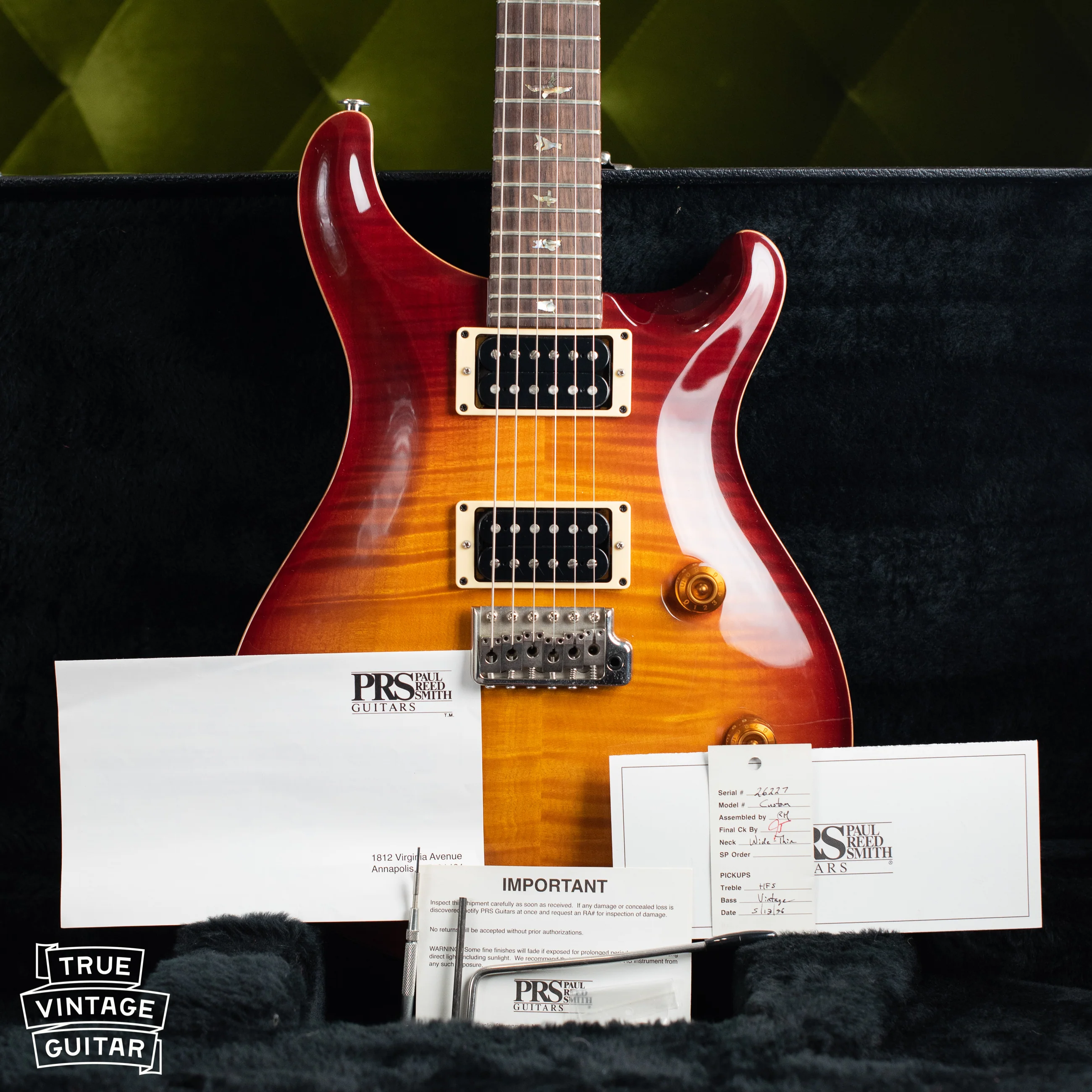 1996 Paul Reed Smith Custom 24 - Image 15
