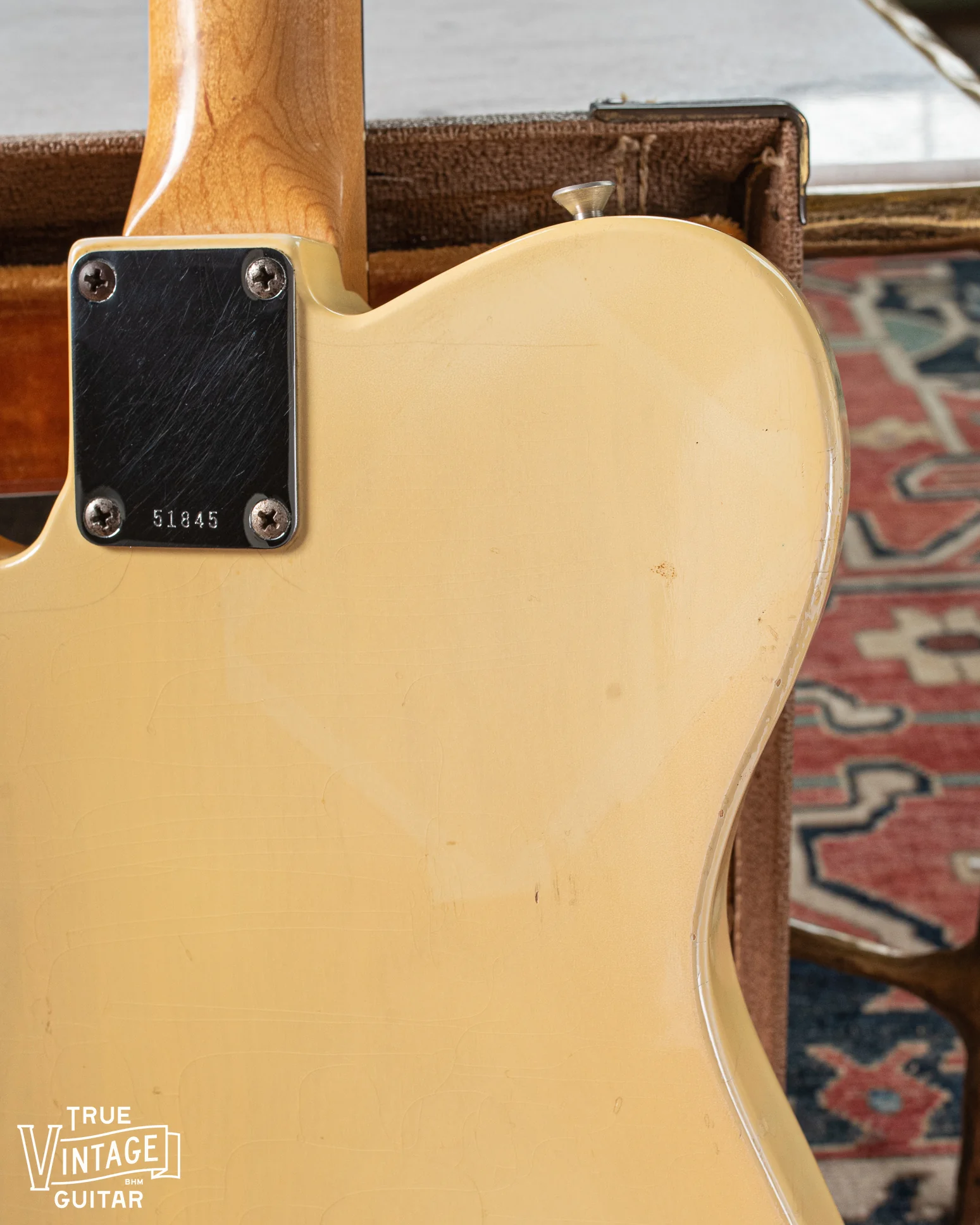 Fender Esquire 1960 Blond Nitrate Pickguard - Image 11