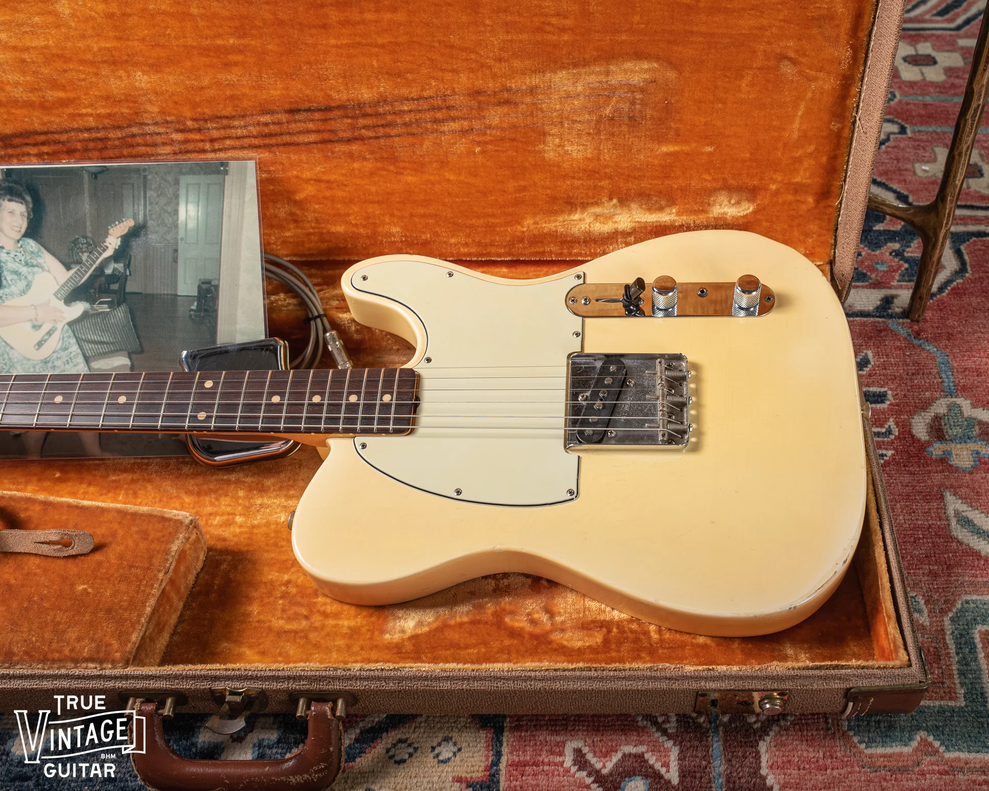 Fender Esquire 1960 Blond Nitrate Pickguard - Image 12