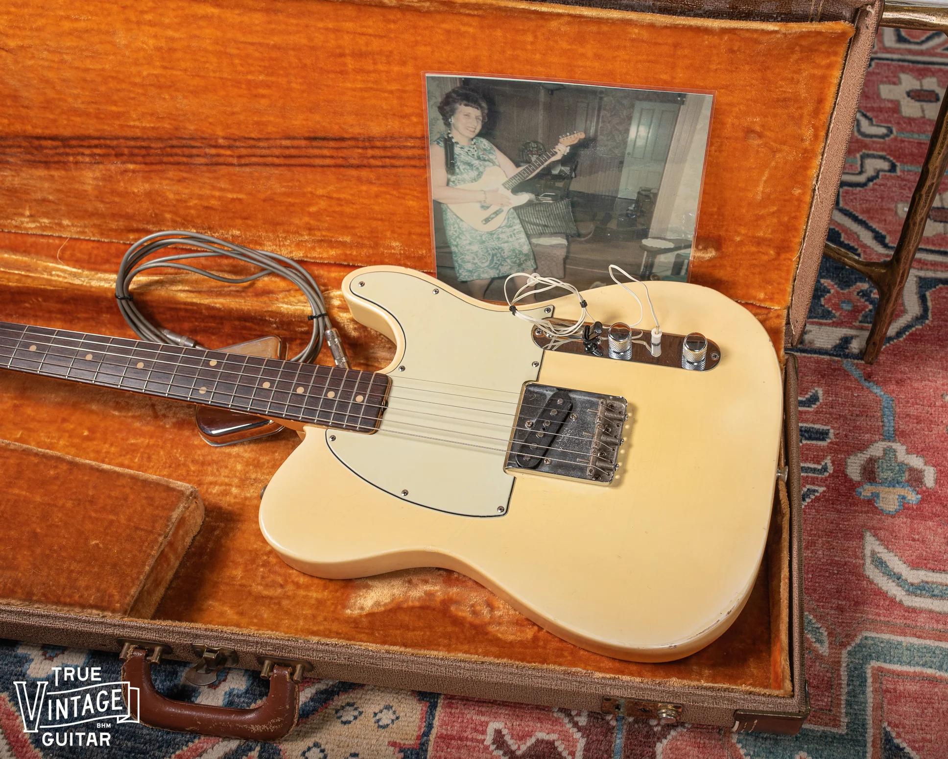 Fender Esquire 1960 Blond Nitrate Pickguard - Image 13