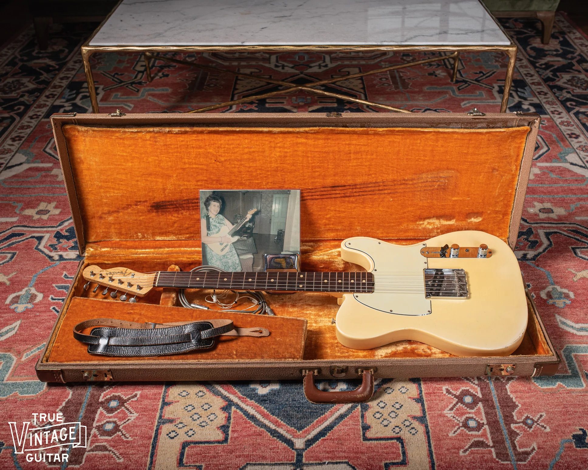Fender Esquire 1960 Blond Nitrate Pickguard - Image 14
