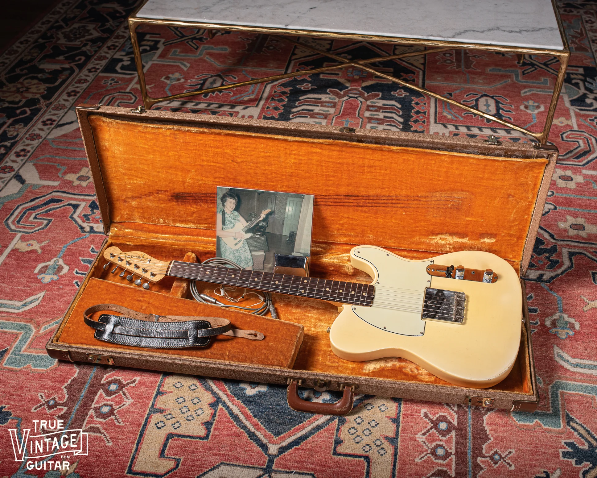 Fender Esquire 1960 Blond Nitrate Pickguard - Image 4