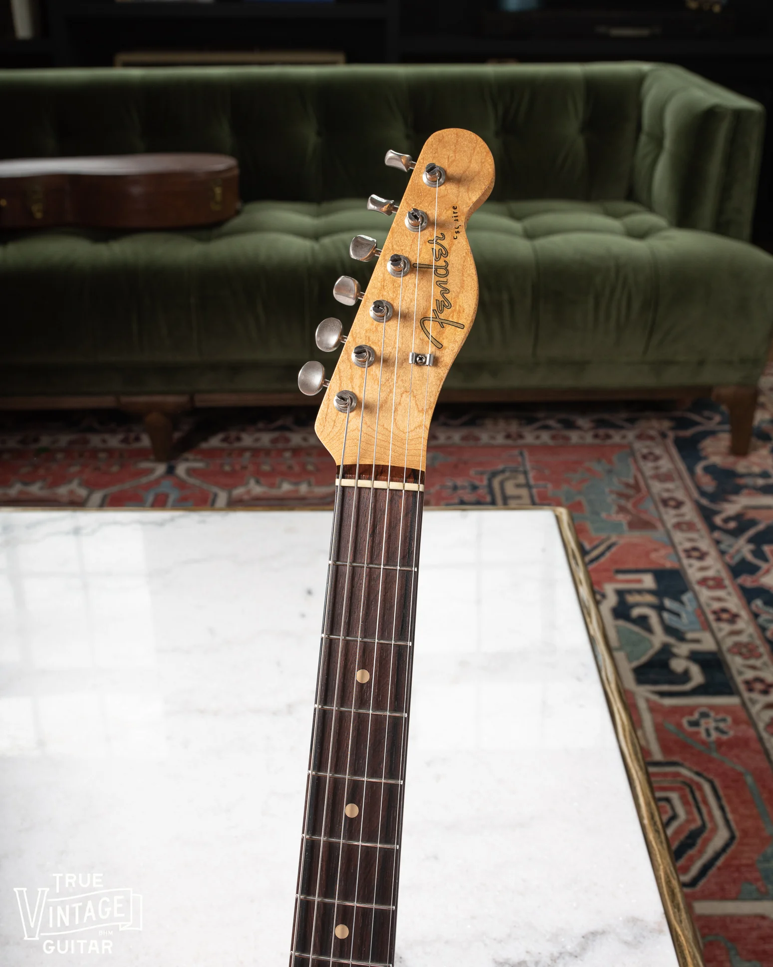 Fender Esquire 1960 Blond Nitrate Pickguard - Image 6