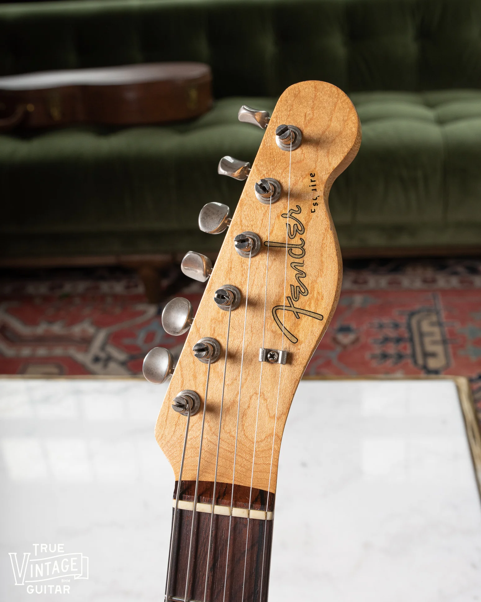 Fender Esquire 1960 Blond Nitrate Pickguard - Image 7