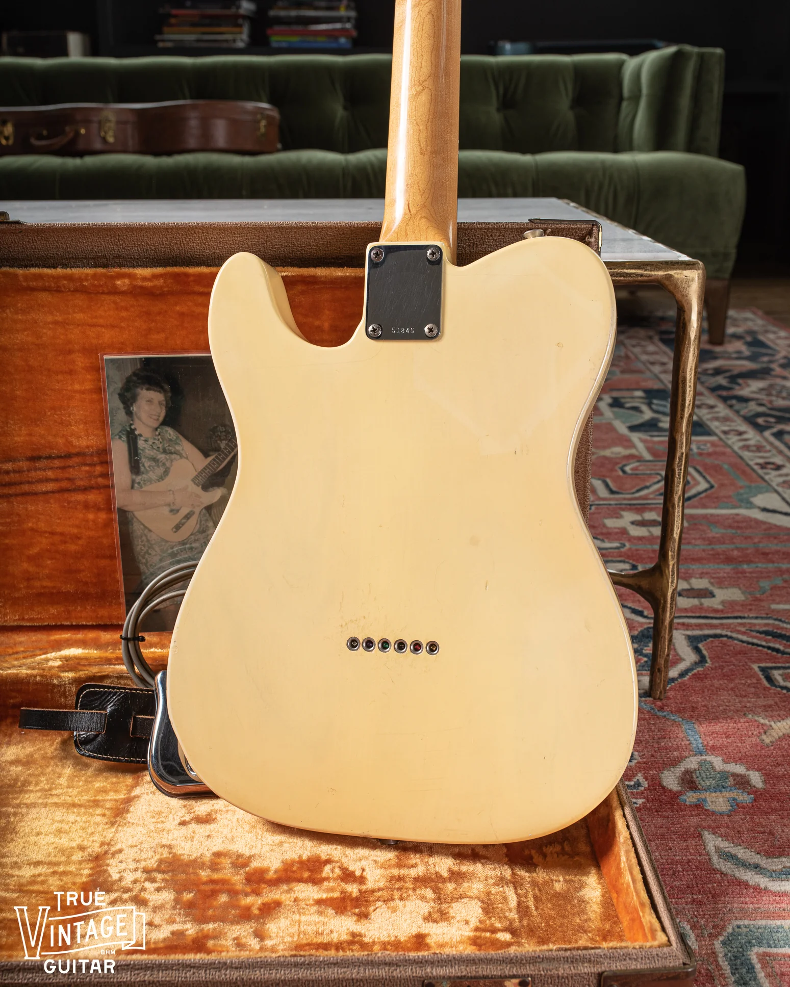 Fender Esquire 1960 Blond Nitrate Pickguard - Image 8
