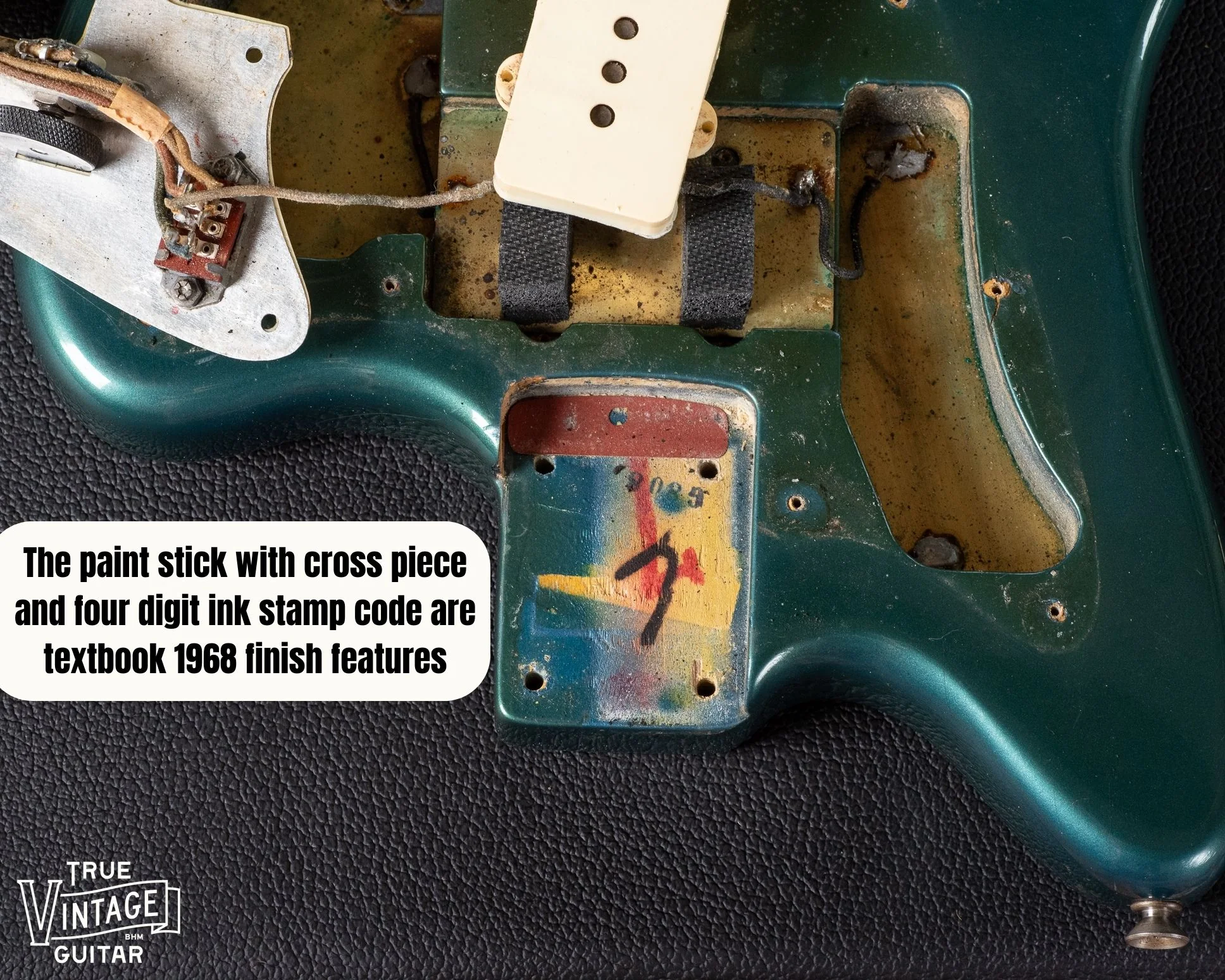 Fender Jazzmaster 1960 Factory Refinish Lake Placid Blue 1968 - Image 13