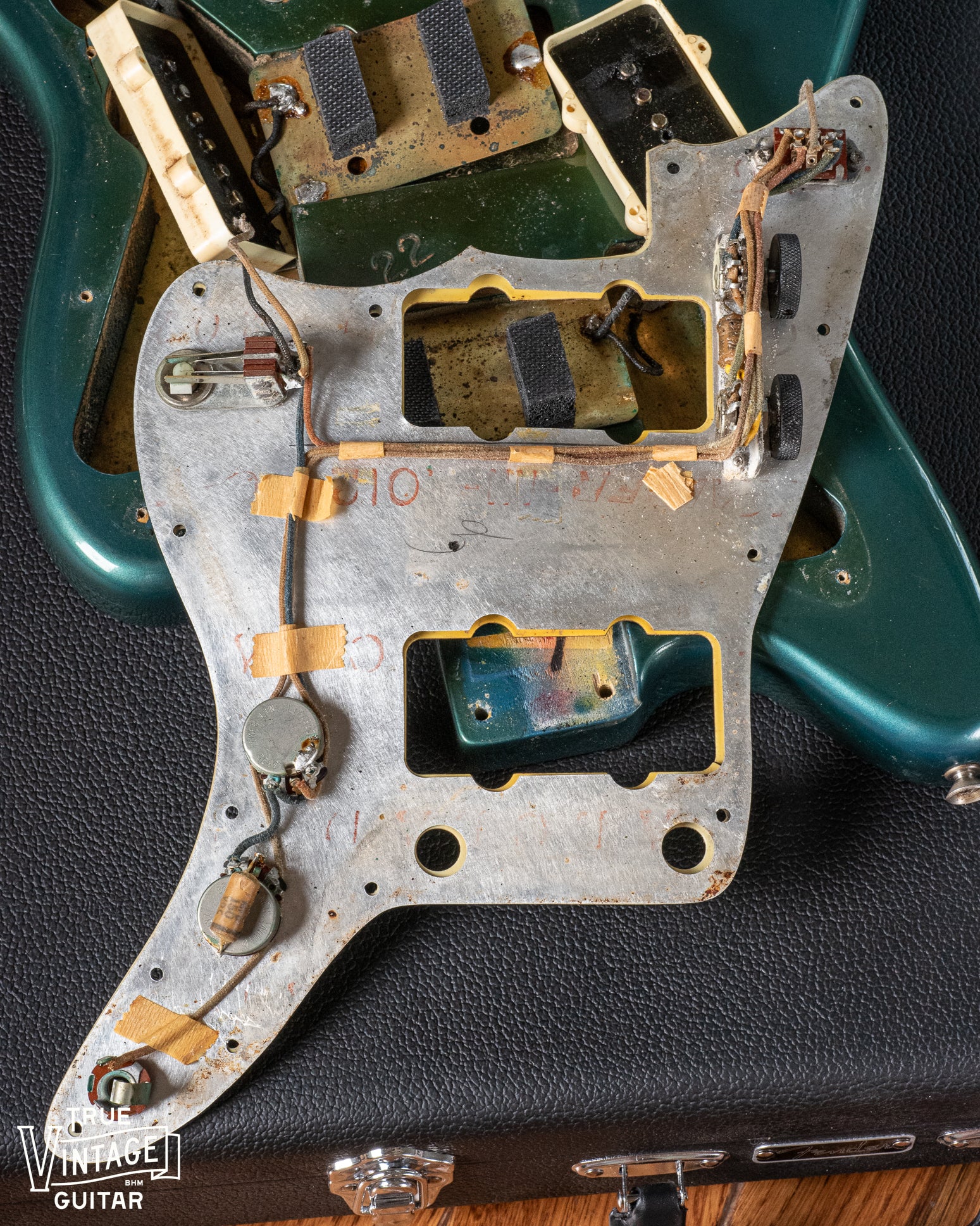 Fender Jazzmaster 1960 Factory Refinish Lake Placid Blue 1968 - Image 14