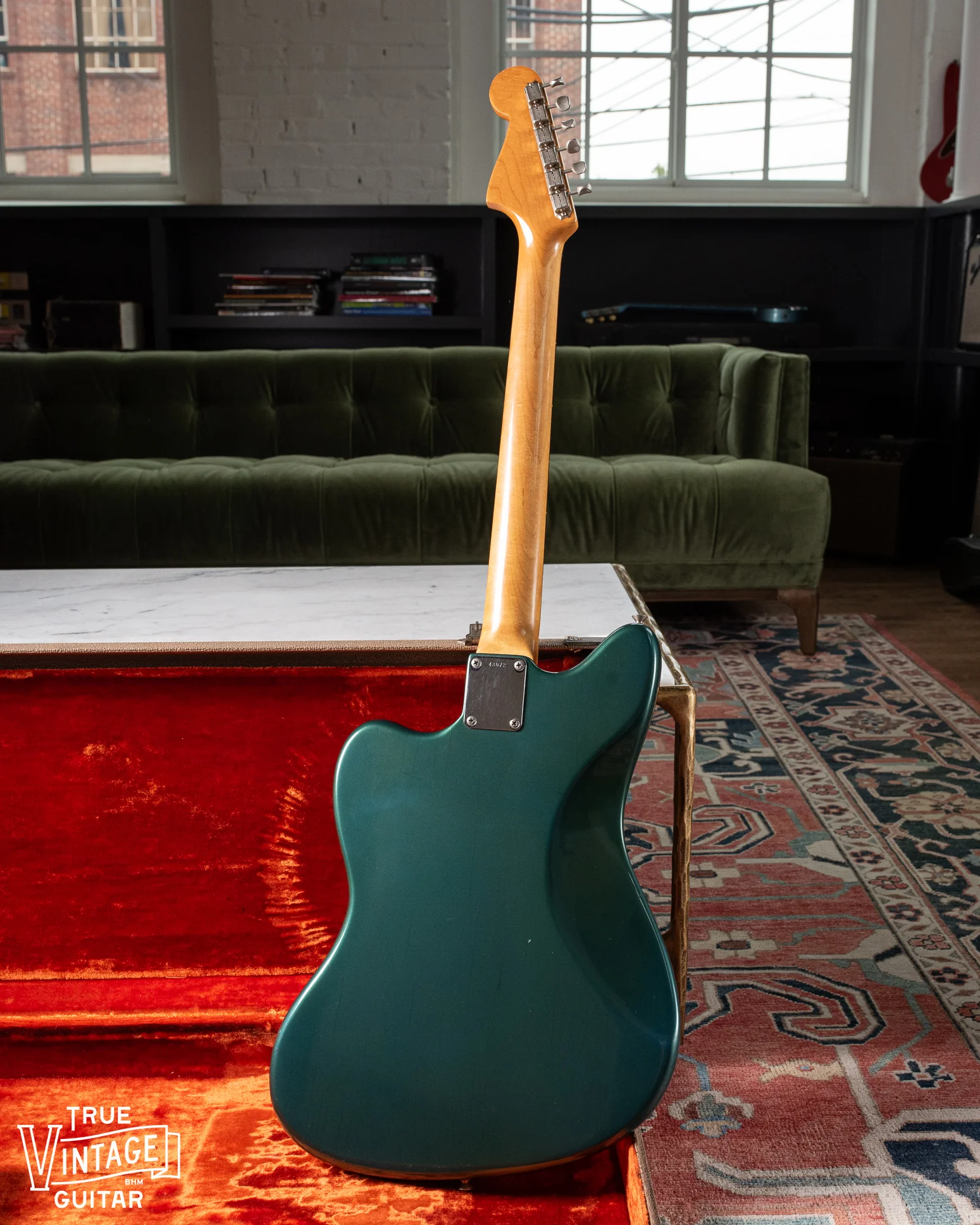Fender Jazzmaster 1960 Factory Refinish Lake Placid Blue 1968 - Image 3