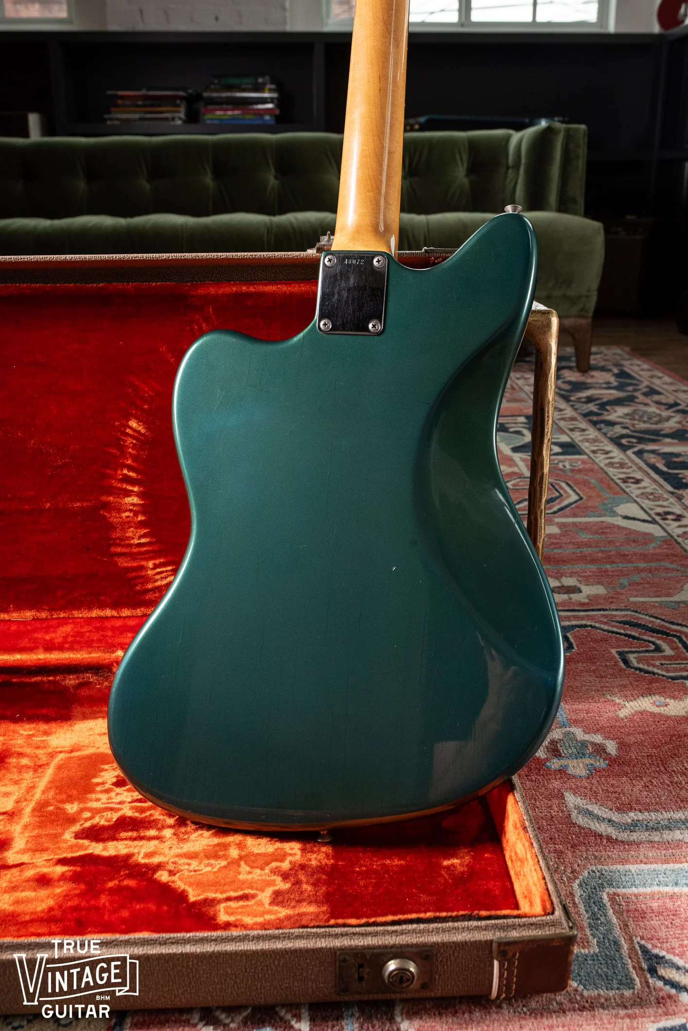 Fender Jazzmaster 1960 Factory Refinish Lake Placid Blue 1968 - Image 4