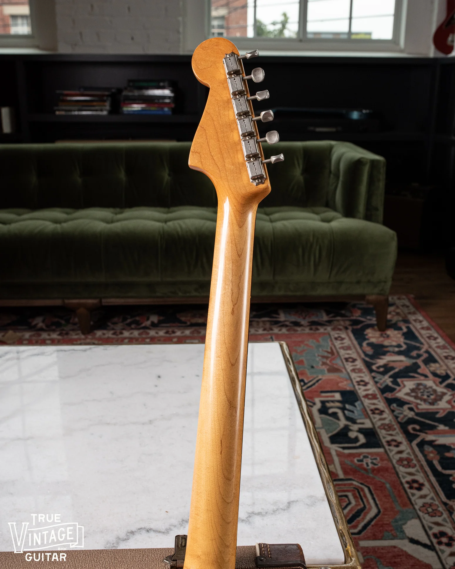 Fender Jazzmaster 1960 Factory Refinish Lake Placid Blue 1968 - Image 5