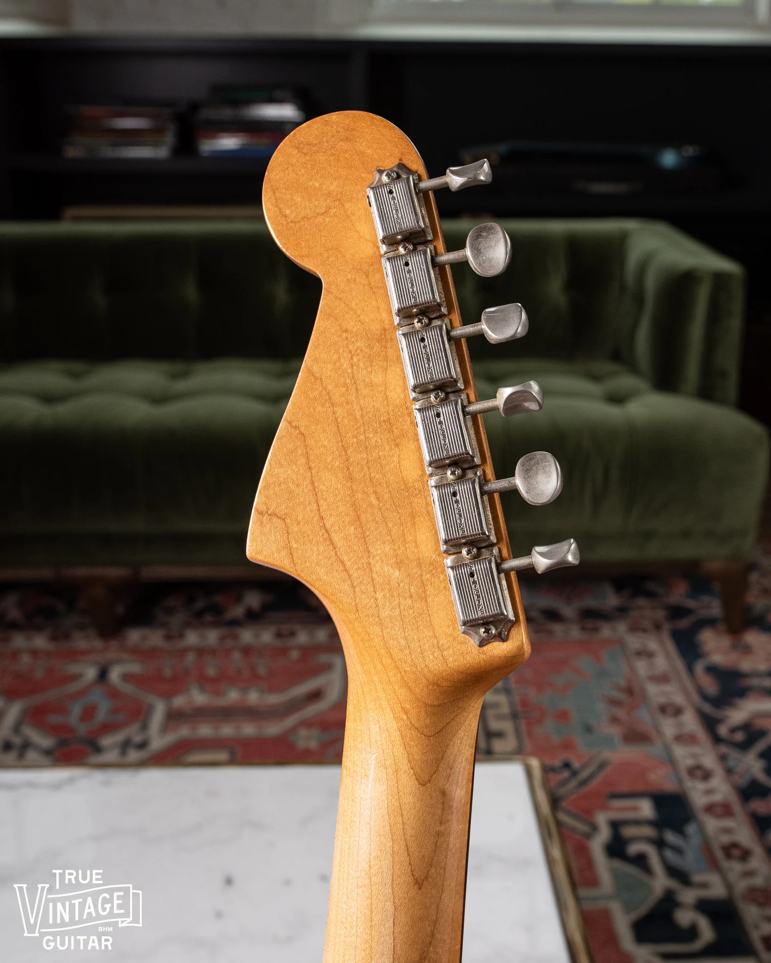 Fender Jazzmaster 1960 Factory Refinish Lake Placid Blue 1968 - Image 6