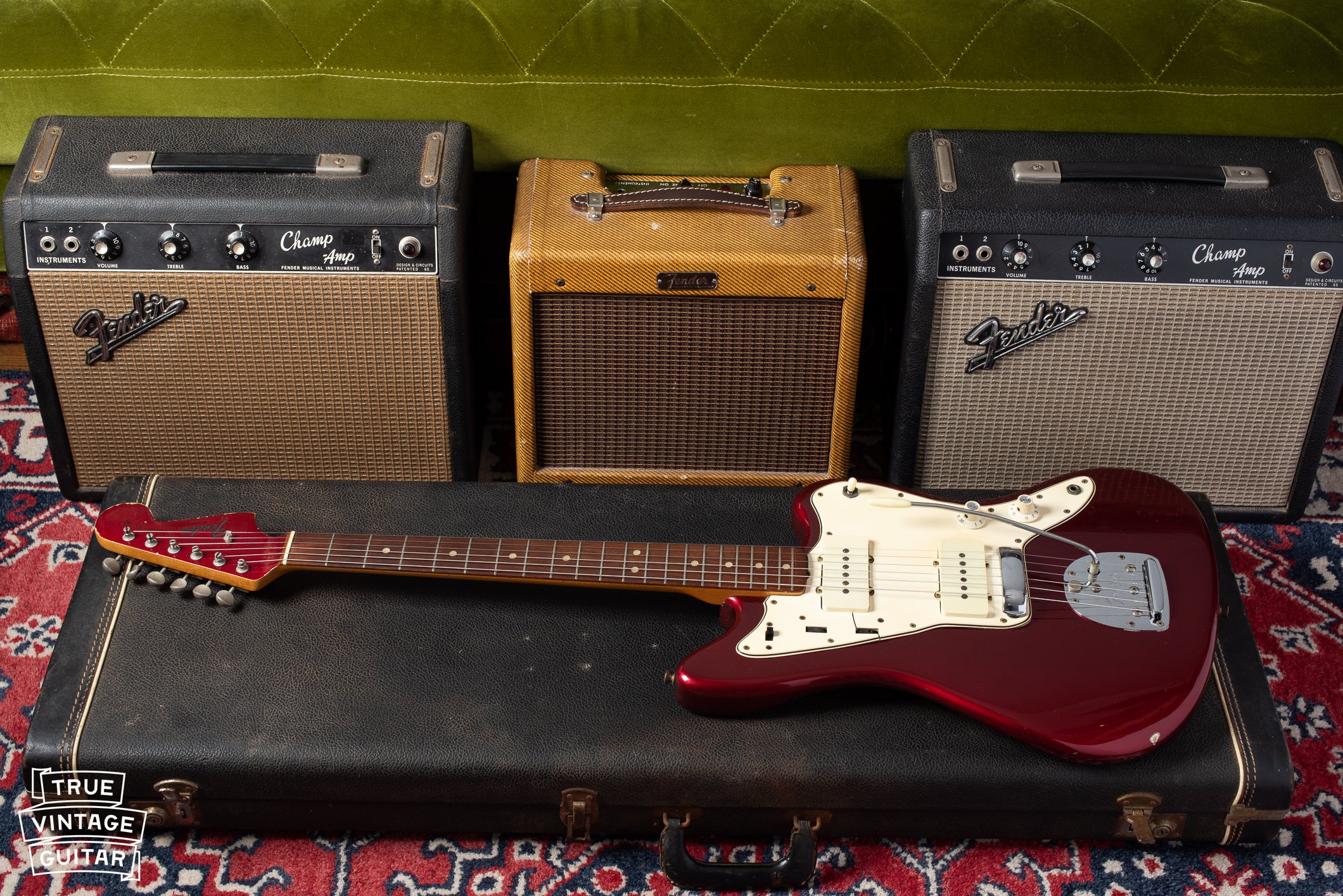 Fender Jazzmaster 1965 Candy Apple Red - Image 18