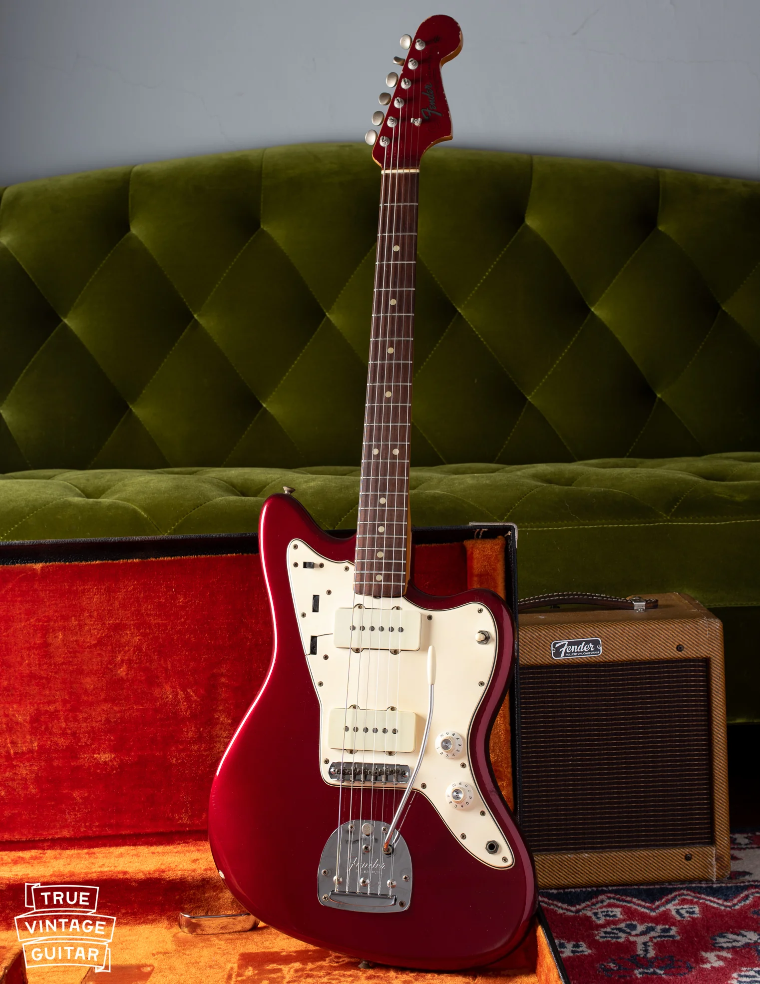 Fender Jazzmaster 1965 Candy Apple Red - Image 3
