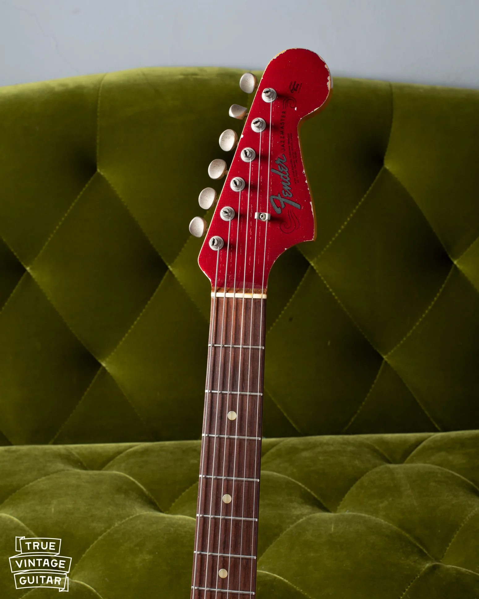 Fender Jazzmaster 1965 Candy Apple Red - Image 4