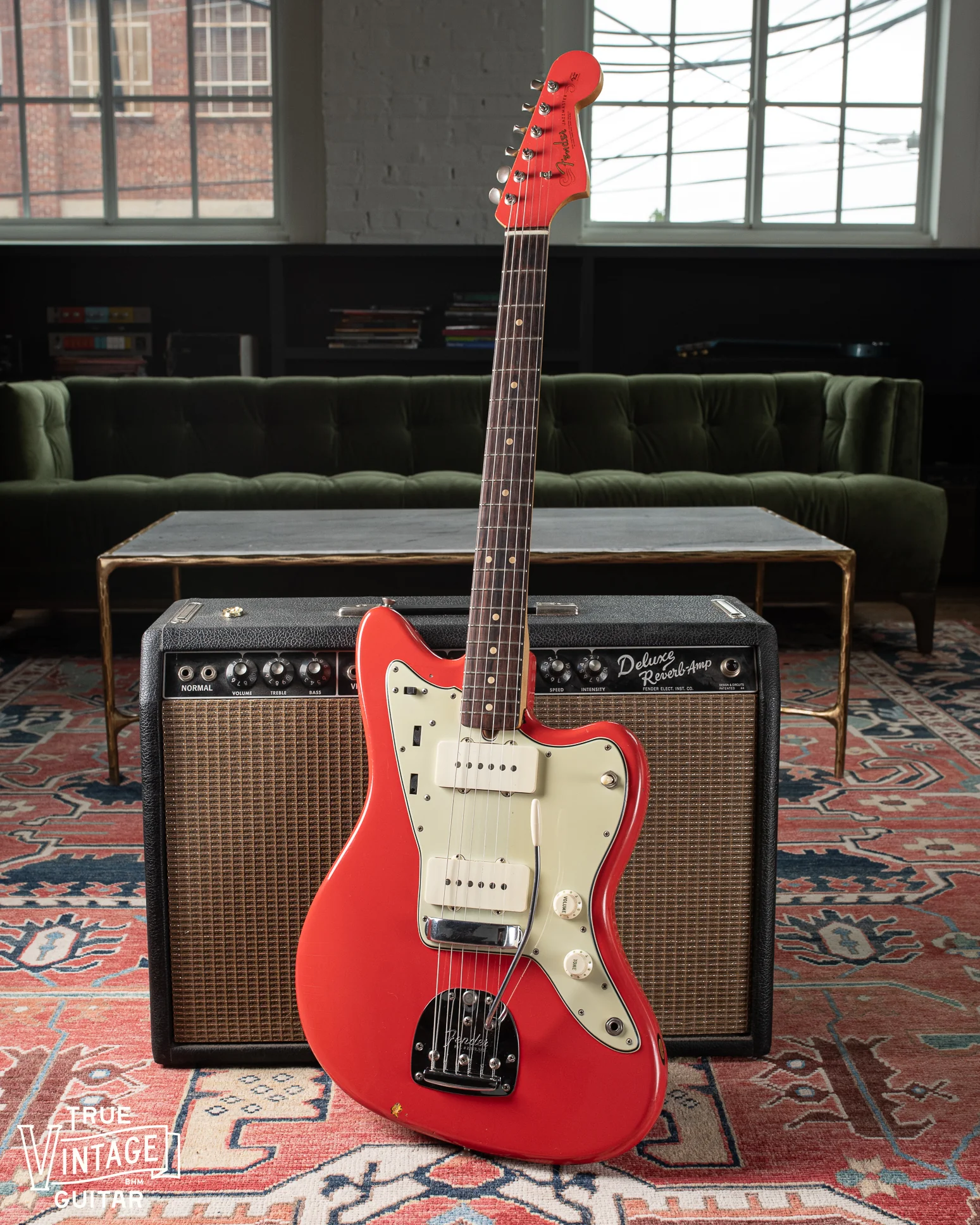 Fender Jazzmaster Fiesta Red 1963 - Image 2