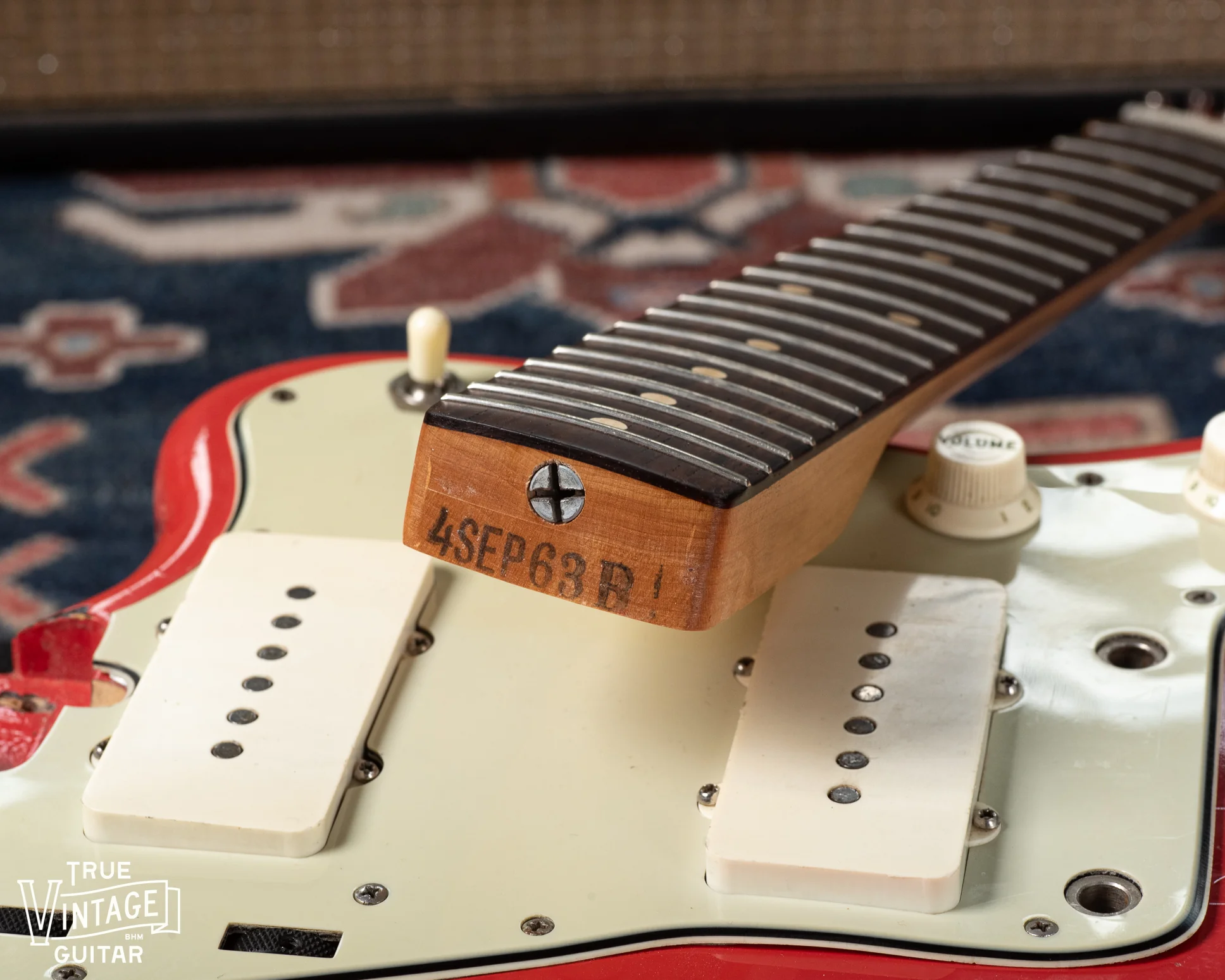 Fender Jazzmaster Fiesta Red 1963 - Image 27