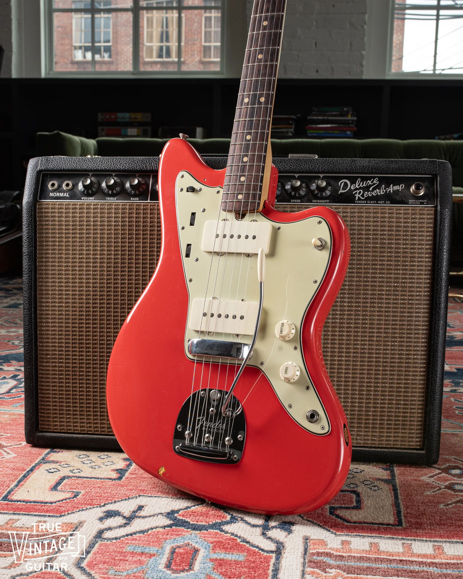 Fender Jazzmaster Fiesta Red 1963 - Image 4