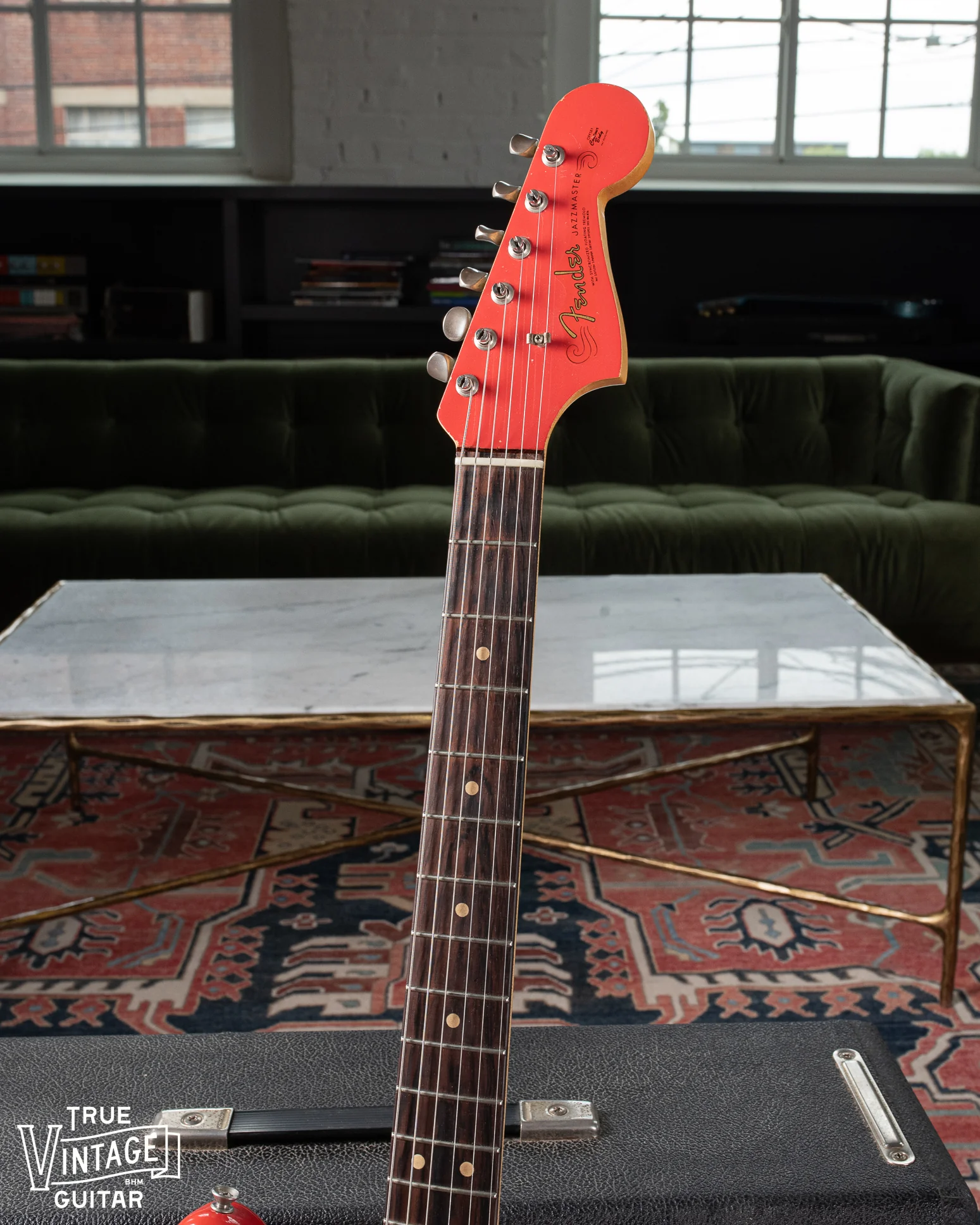 Fender Jazzmaster Fiesta Red 1963 - Image 6