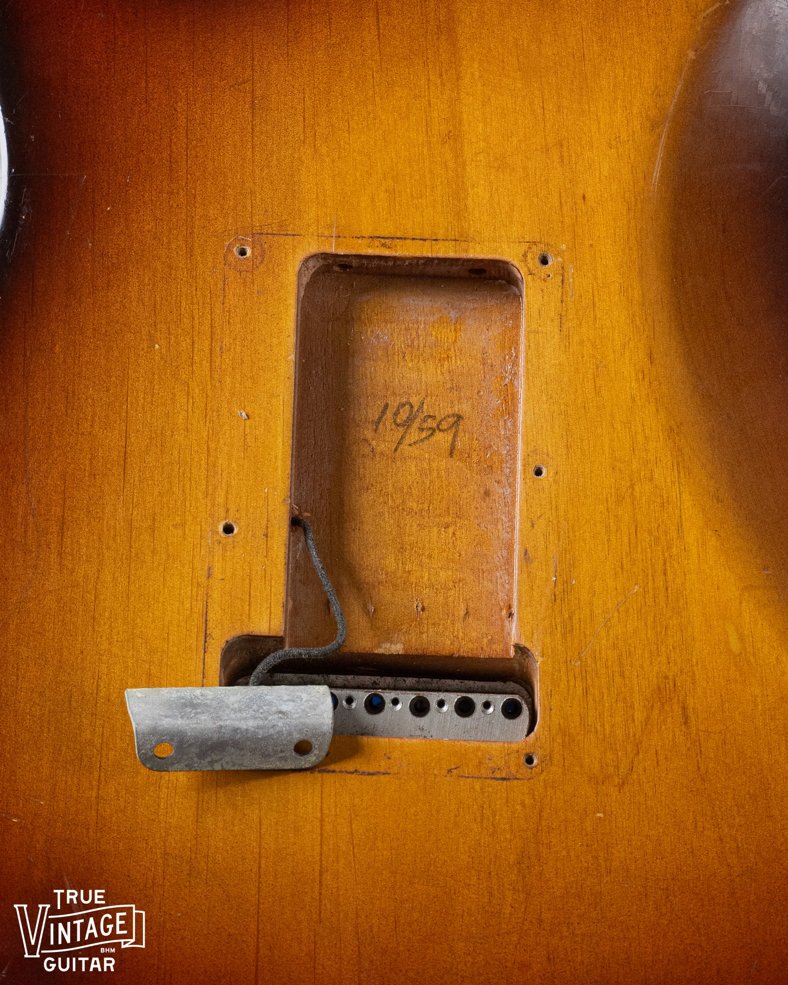 Fender Stratocaster 1959 Sunburst - Image 27