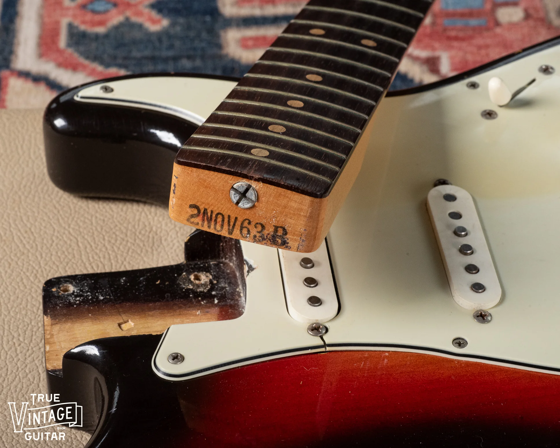 Fender Stratocaster 1963 Sunburst - Image 13