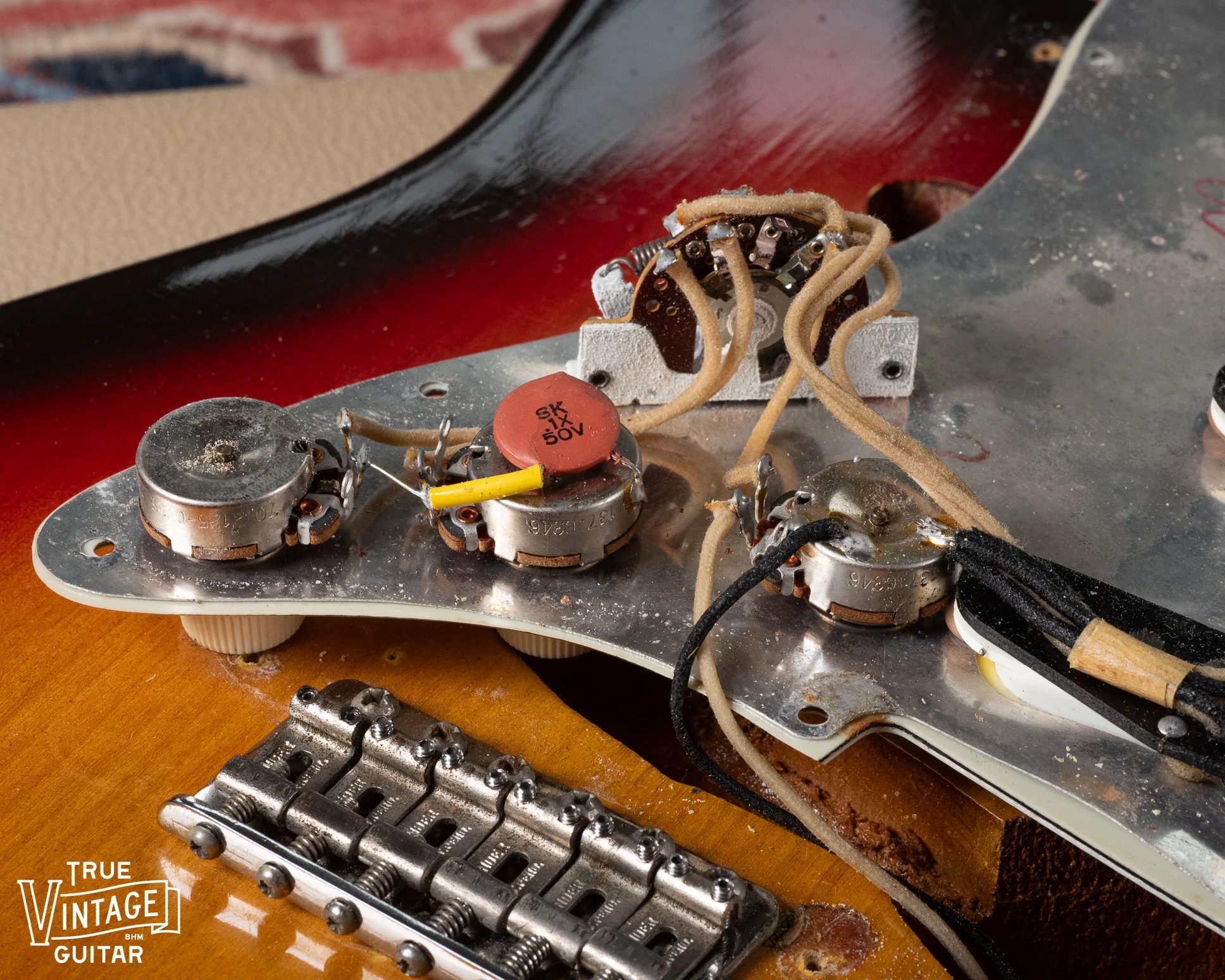 Fender Stratocaster 1963 Sunburst - Image 16