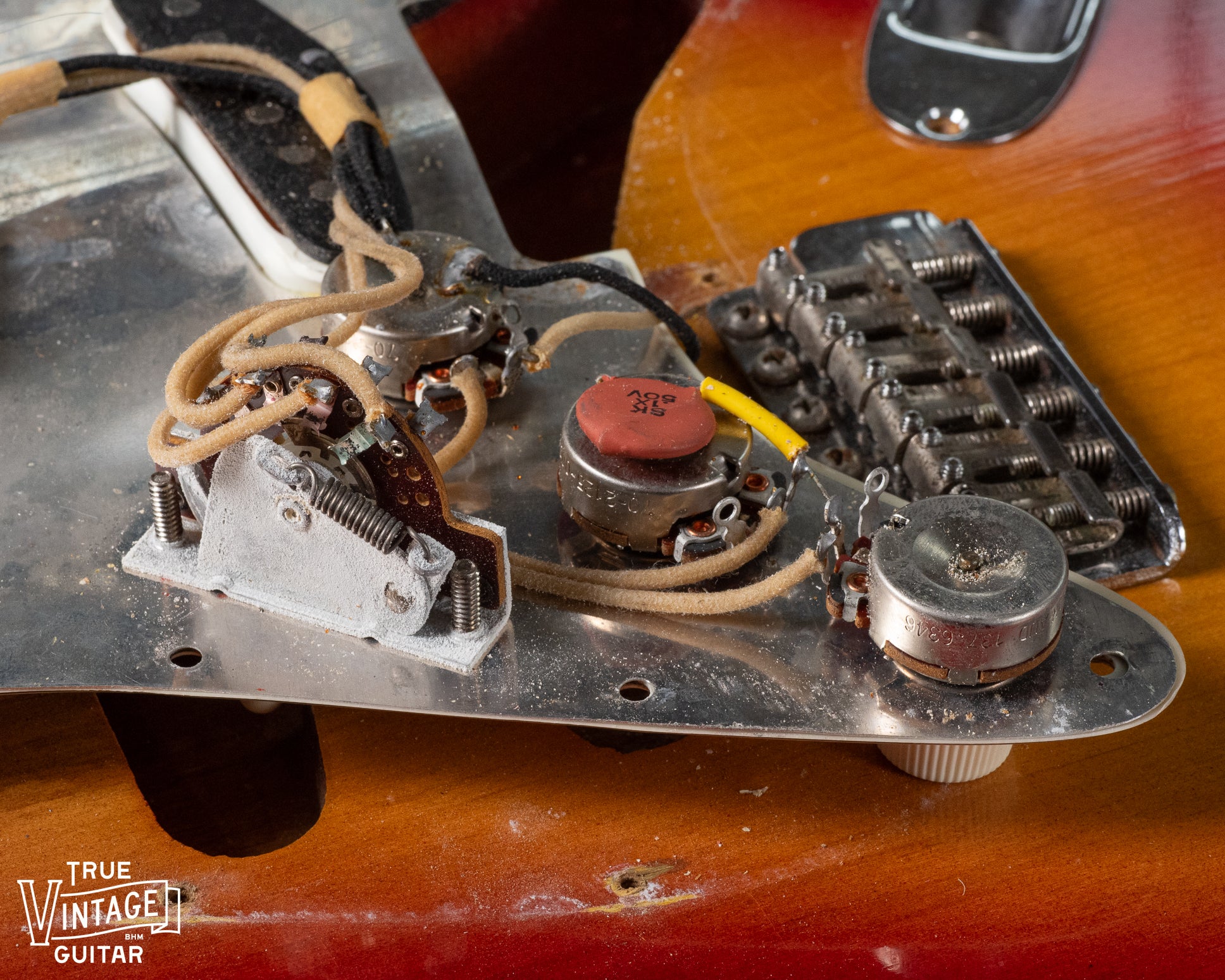 Fender Stratocaster 1963 Sunburst - Image 17