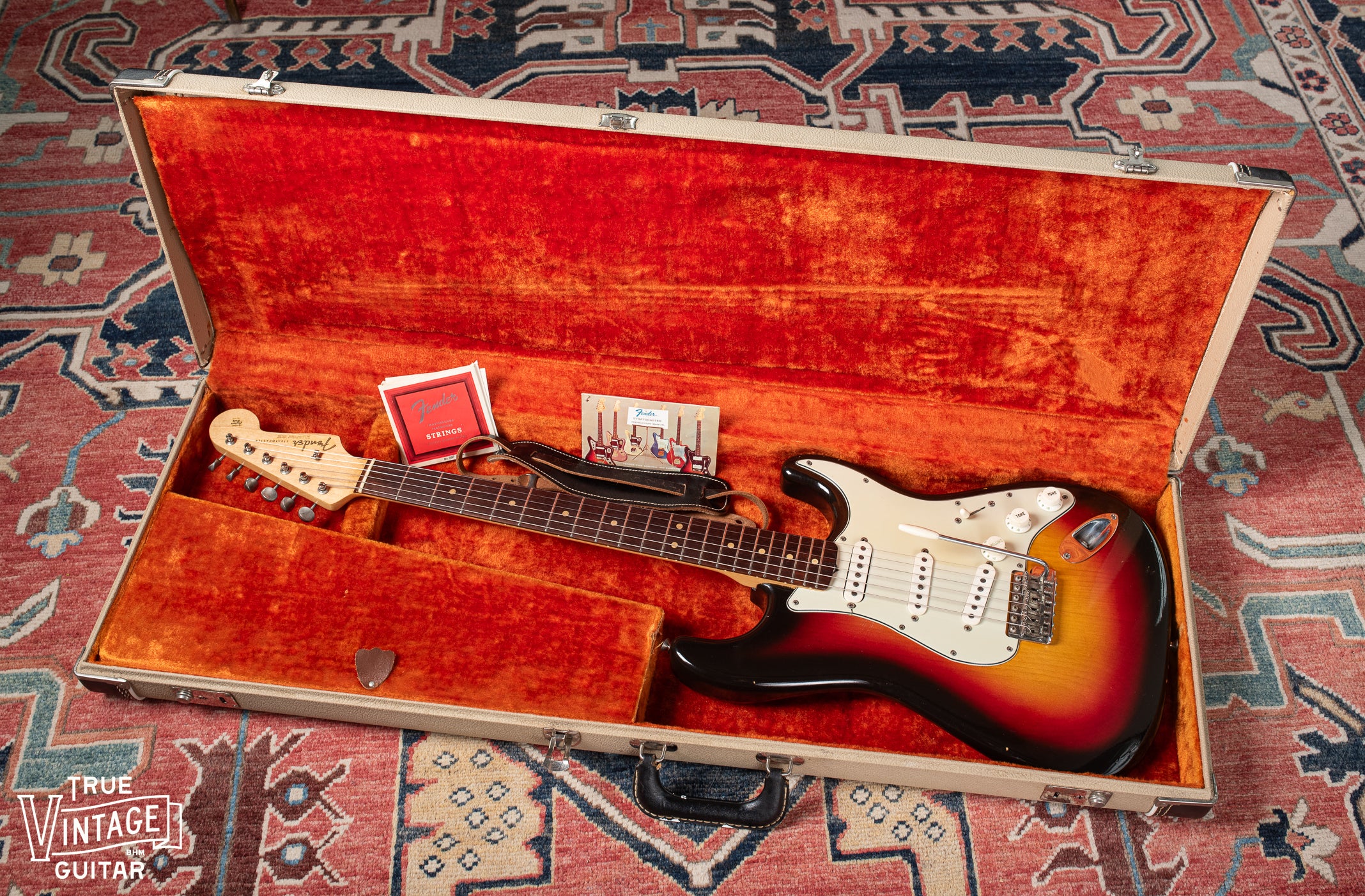 Fender Stratocaster 1963 Sunburst - Image 4
