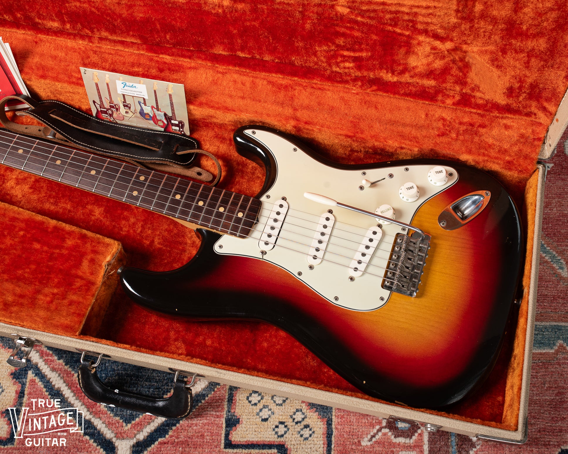 Fender Stratocaster 1963 Sunburst - Image 5
