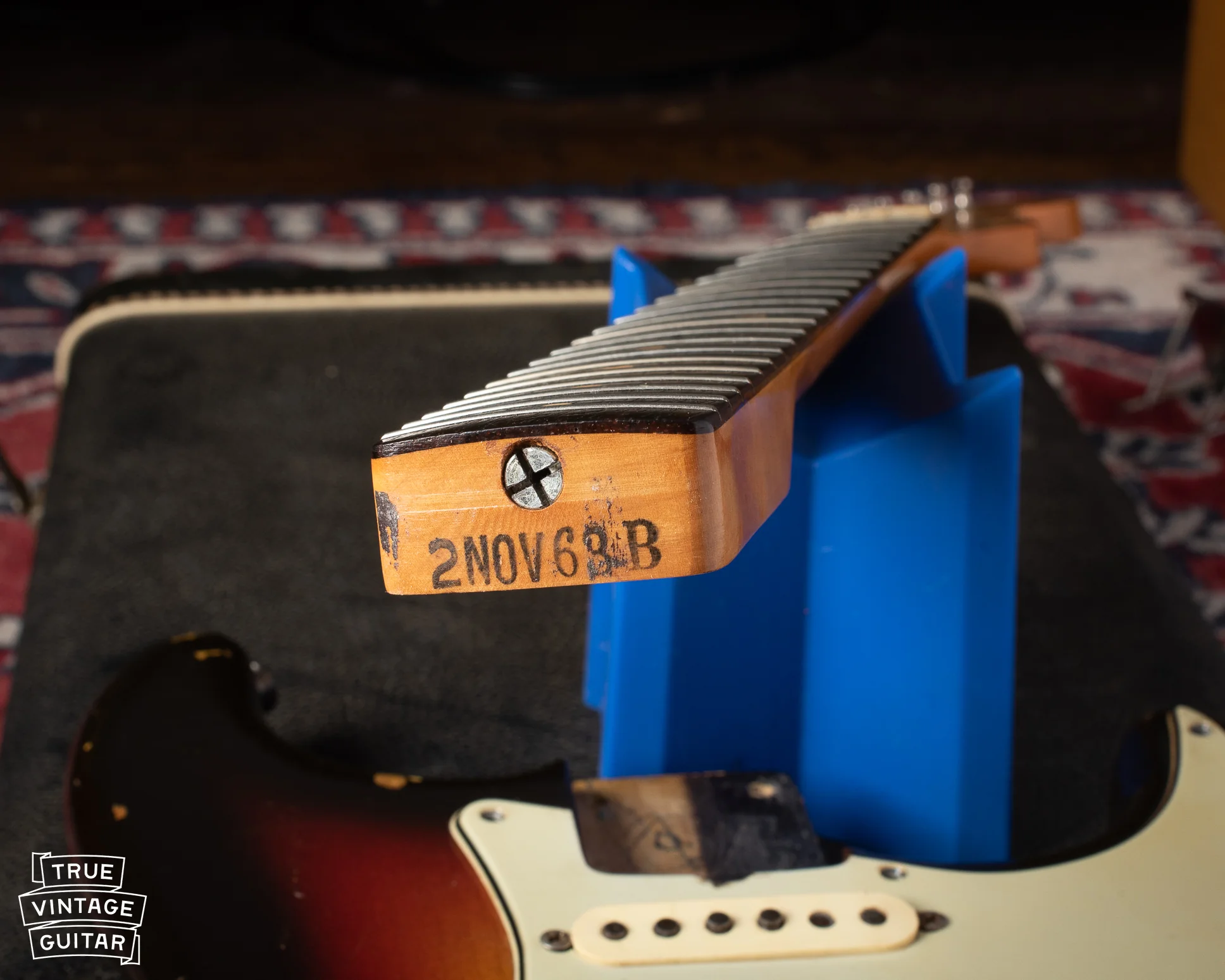 Fender Stratocaster 1963 Sunburst - Image 11