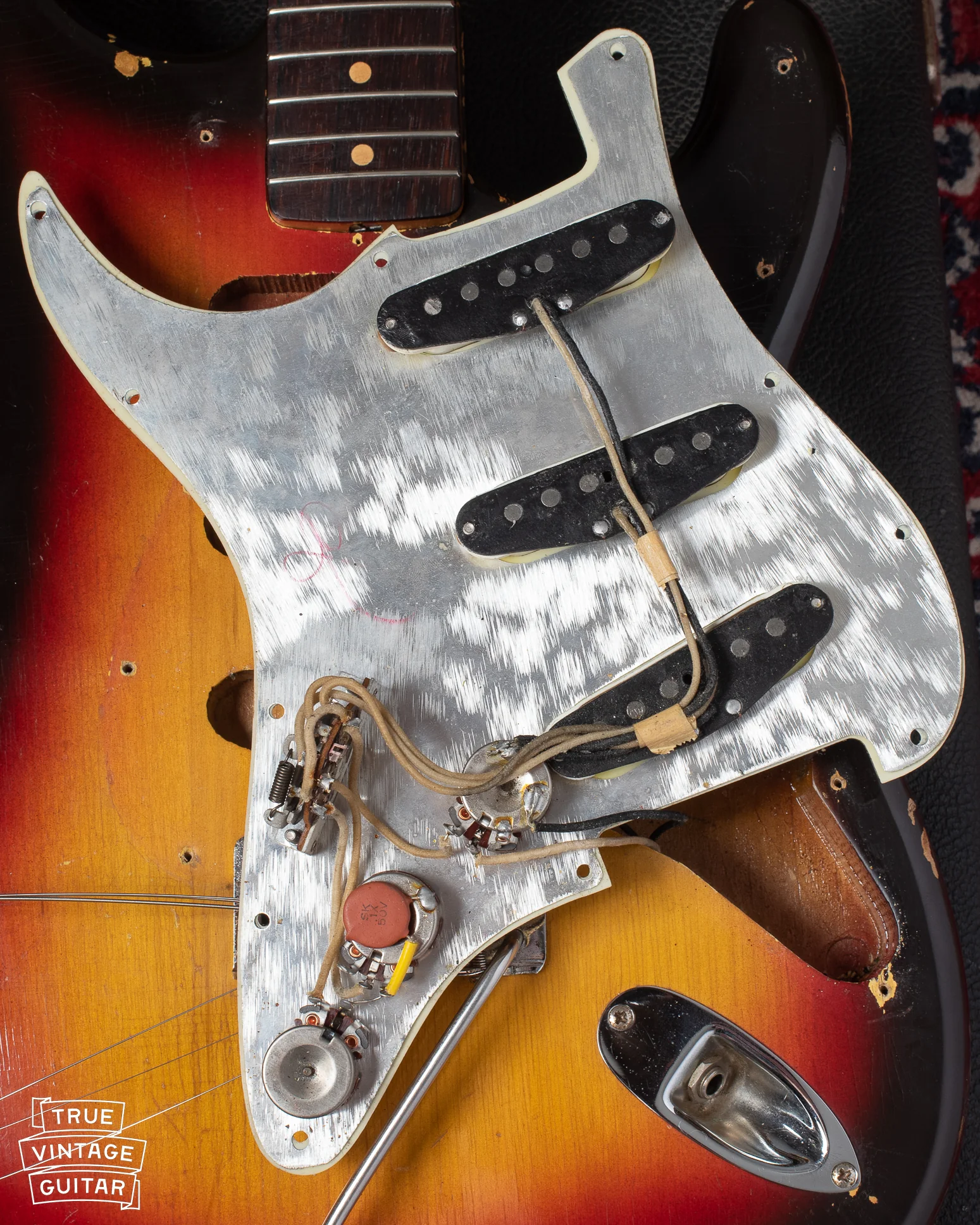 Fender Stratocaster 1963 Sunburst - Image 12
