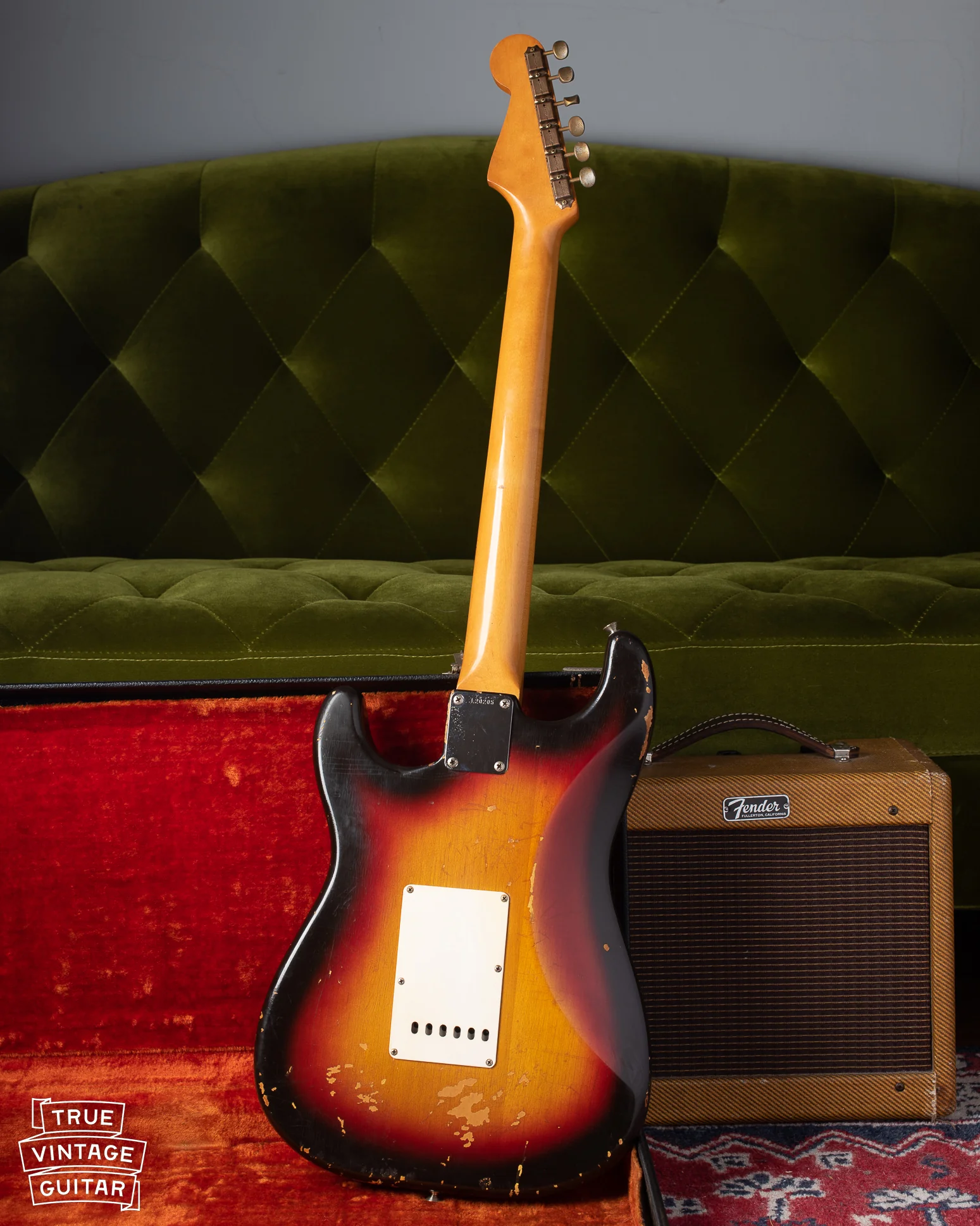 Fender Stratocaster 1963 Sunburst - Image 3