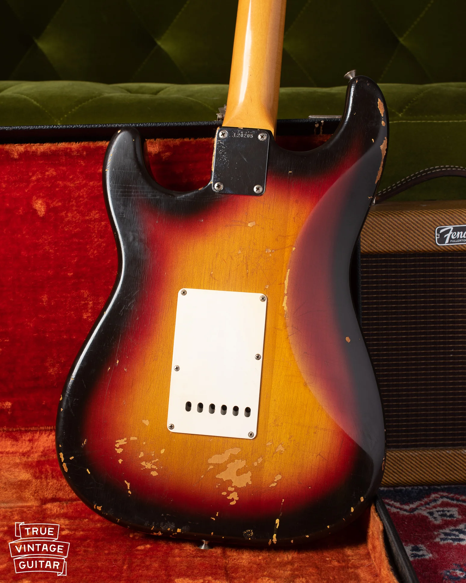 Fender Stratocaster 1963 Sunburst - Image 4