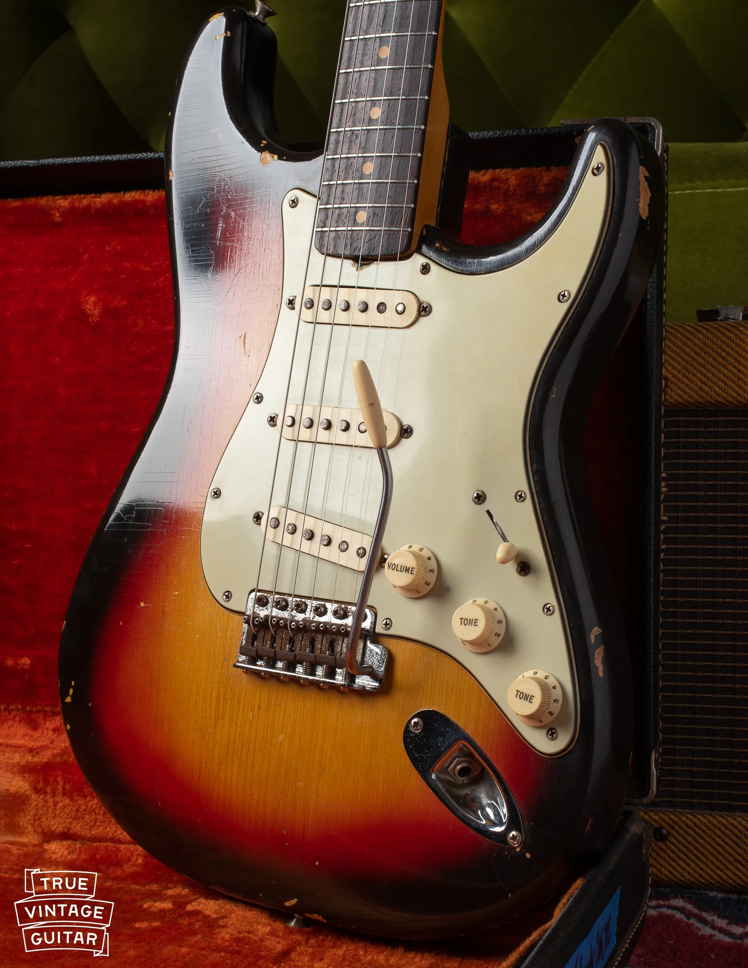 Fender Stratocaster 1963 Sunburst - Image 5