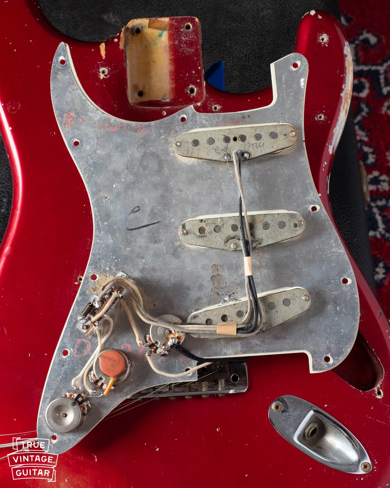 Fender Stratocaster 1964 Candy Apple Red Metallic - Image 10