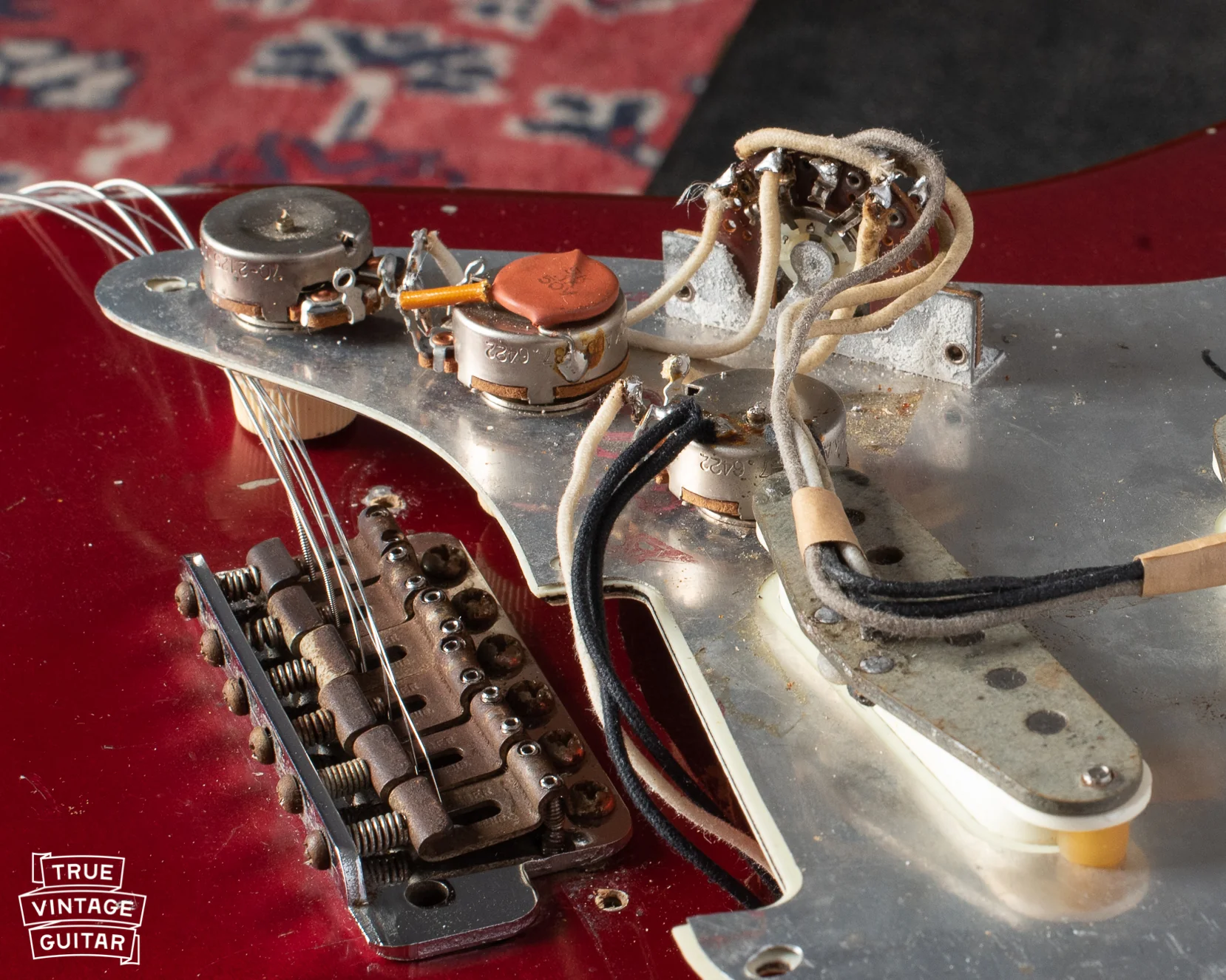 Fender Stratocaster 1964 Candy Apple Red Metallic - Image 12